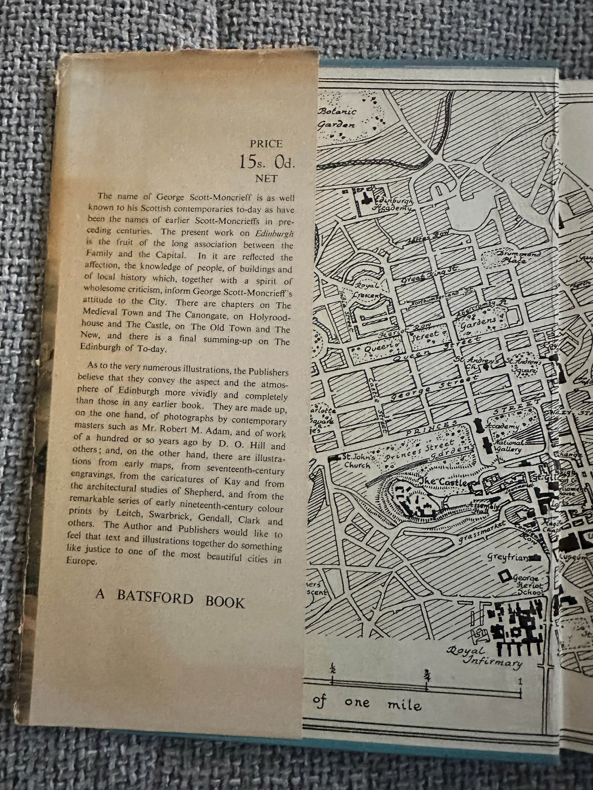 1947*1st* Edinburgh - George Scott-Moncrieff(B. T. Batsford) - Honeyburn Books (UK)