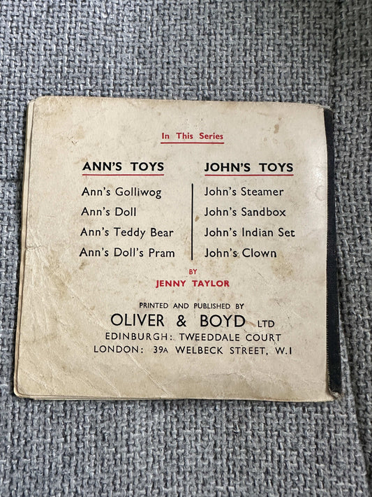 1950’s Ann’s Doll (Ann’s Toys) Jenny Taylor (Oliver & Boyd)