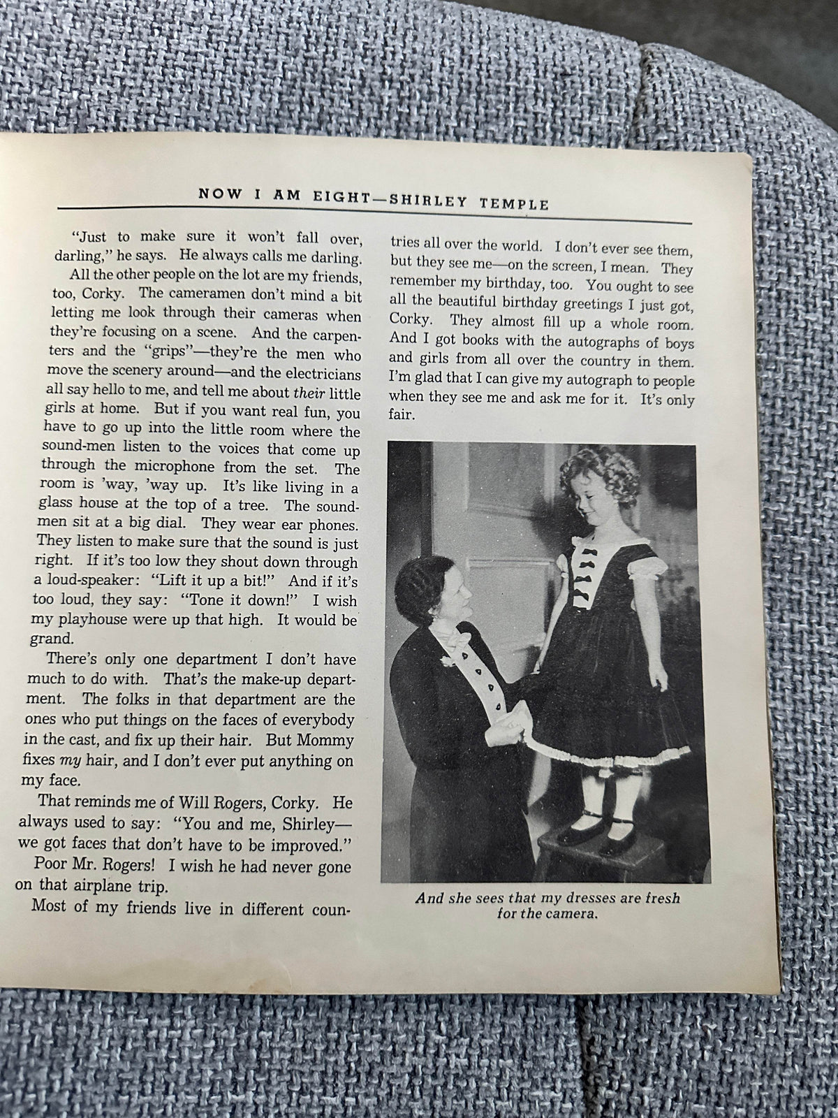 1937 Now I Am Eight - Shirley Temple(Max Trell edit)The Saafield Publishing Company - Honeyburn Books (UK)