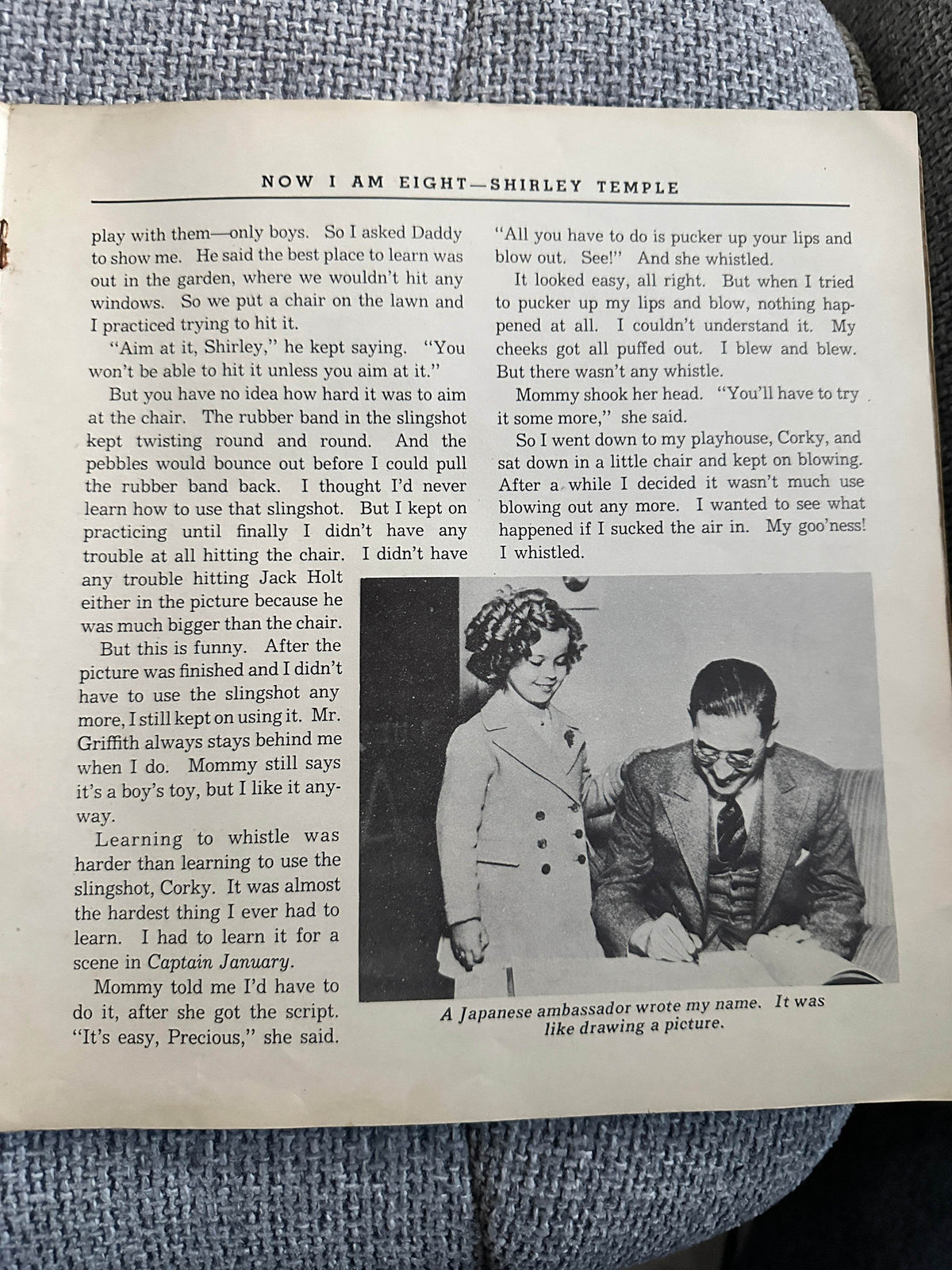 1937 Now I Am Eight - Shirley Temple(Max Trell edit)The Saafield Publishing Company - Honeyburn Books (UK)