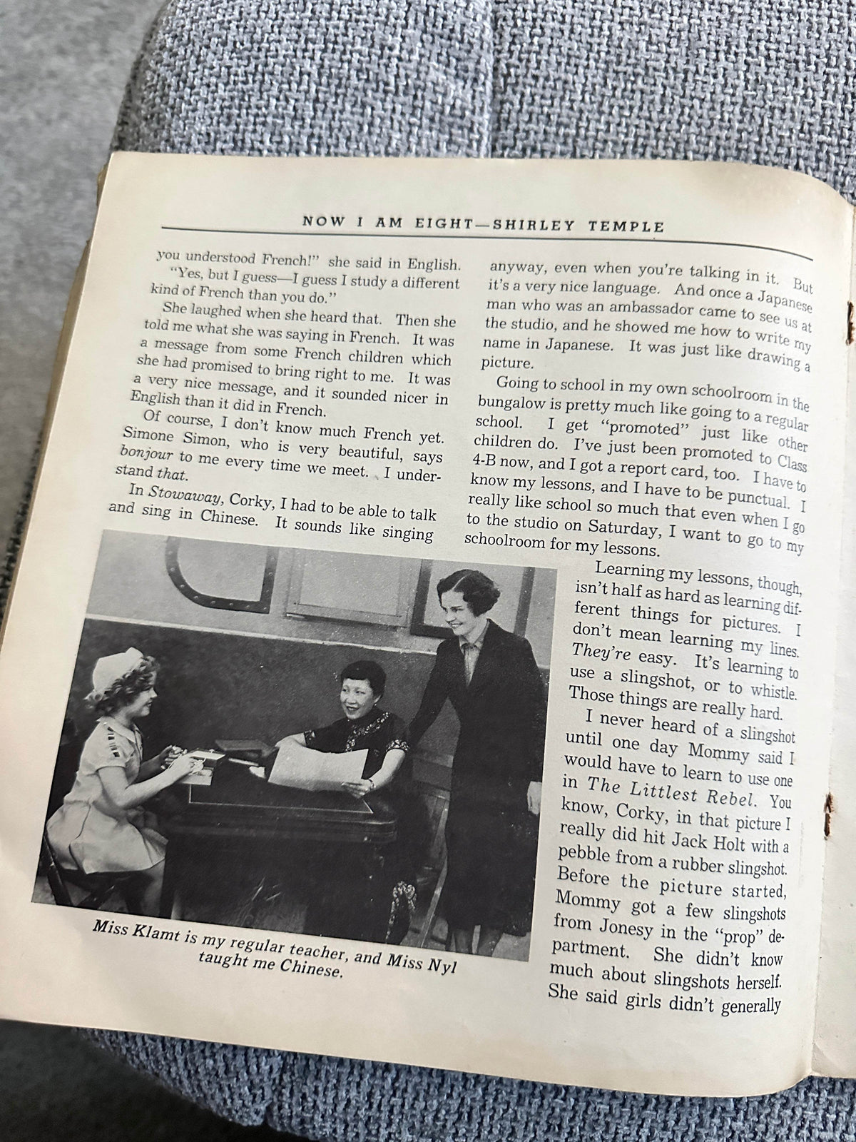 1937 Now I Am Eight - Shirley Temple(Max Trell edit)The Saafield Publishing Company - Honeyburn Books (UK)