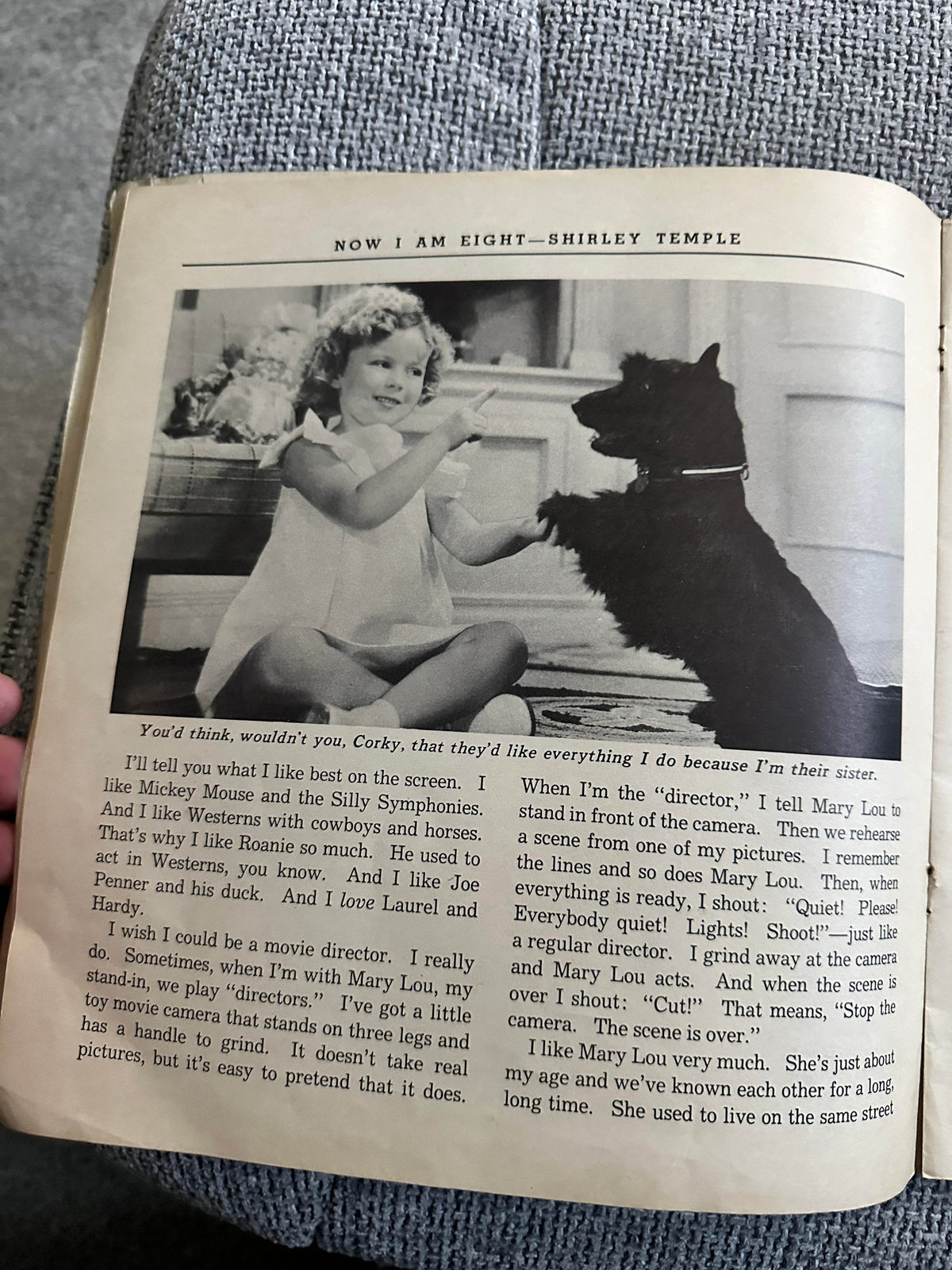 1937 Now I Am Eight - Shirley Temple(Max Trell edit)The Saafield Publishing Company - Honeyburn Books (UK)