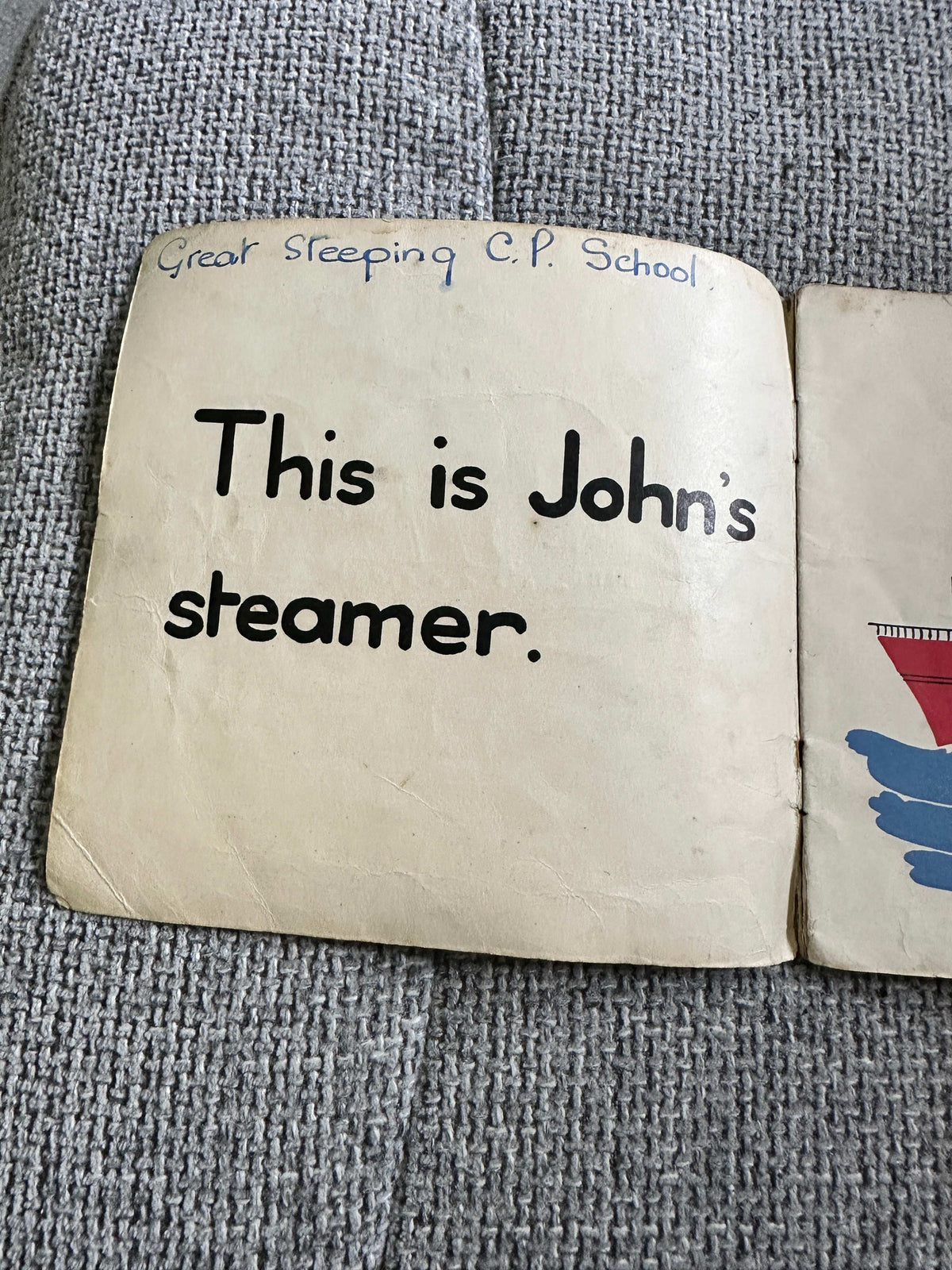 1950’s John’s Steamer (John’s Toys Series) Jenny Taylor (Oliver & Boyd)