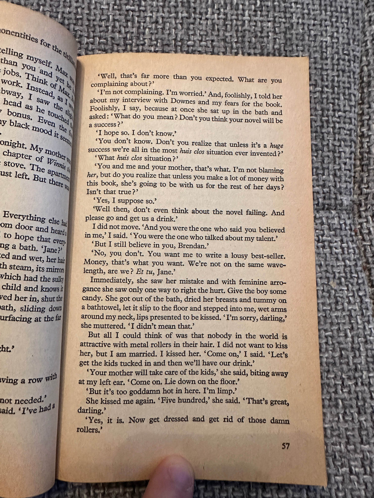 1965*1st* An Answer From Limbo - Brian Moore(Penguin) - Honeyburn Books (UK)