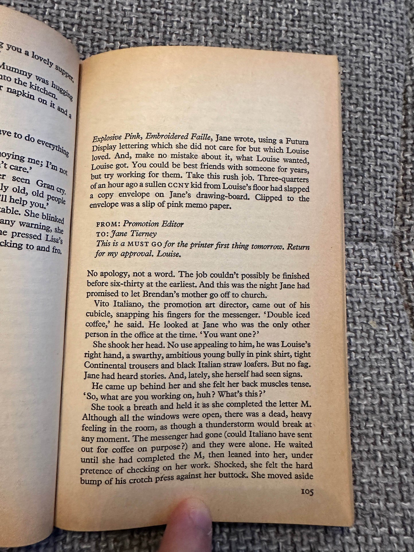 1965*1st* An Answer From Limbo - Brian Moore(Penguin) - Honeyburn Books (UK)