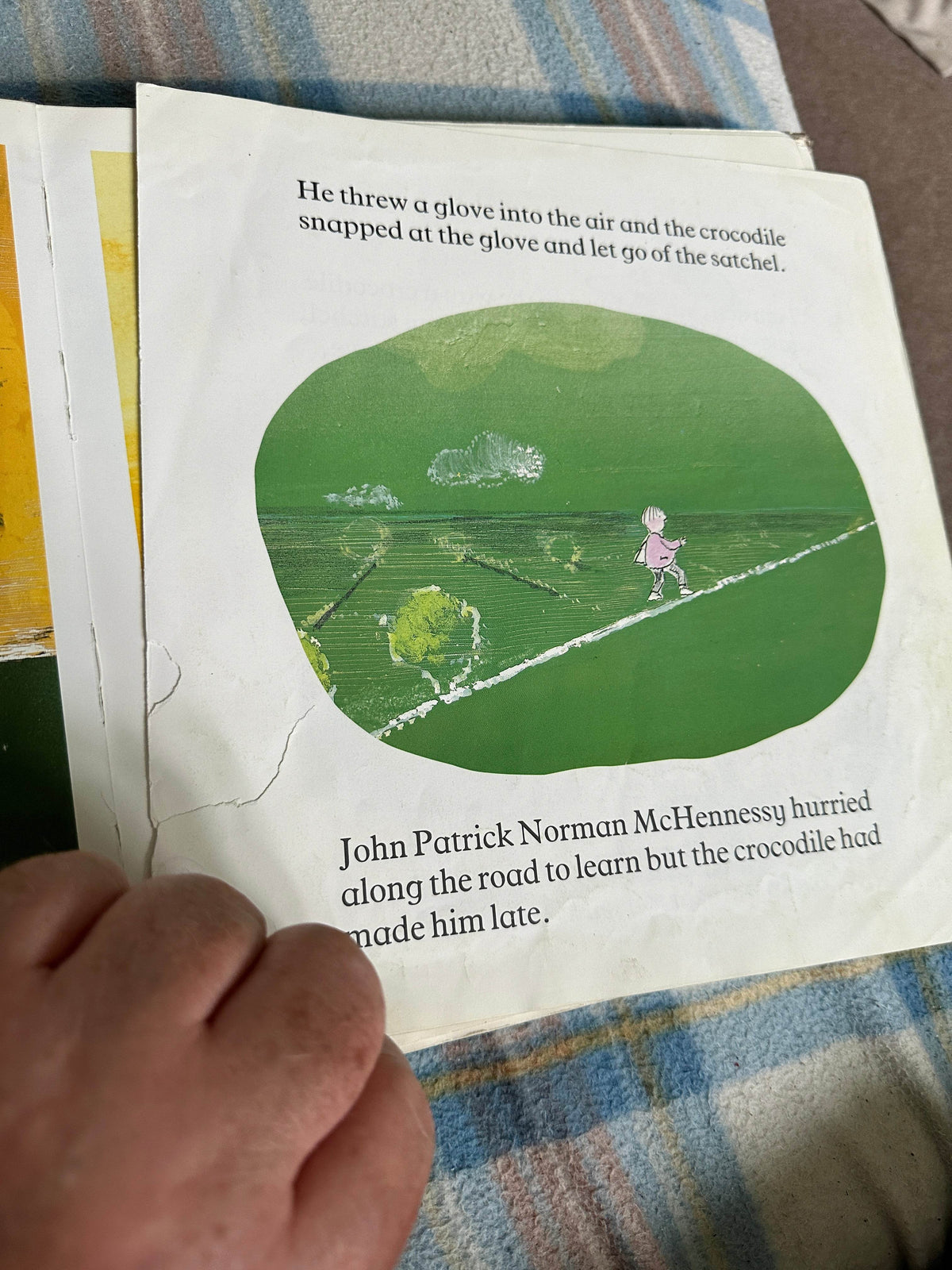 1987*1st* John Patrick McHennessy - The Boy Who Was Always Late - John Burningham(Jonathan Cape) - Honeyburn Books (UK)