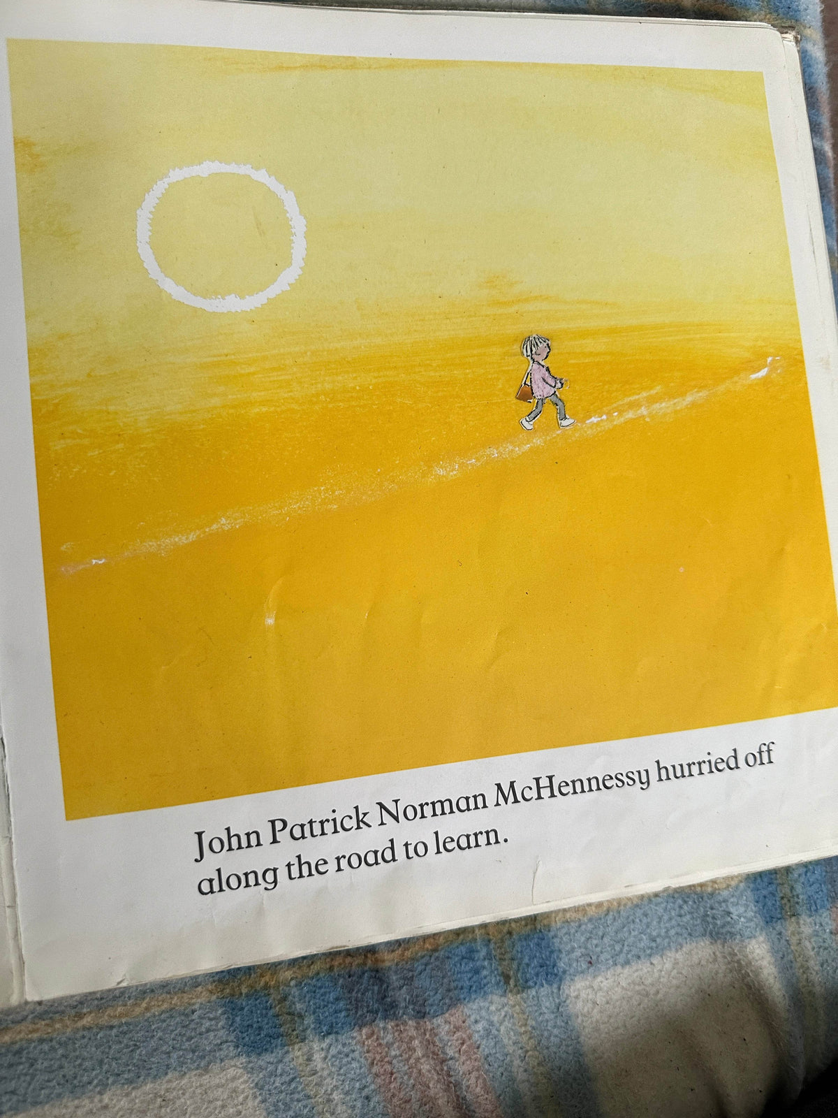 1987*1st* John Patrick McHennessy - The Boy Who Was Always Late - John Burningham(Jonathan Cape) - Honeyburn Books (UK)