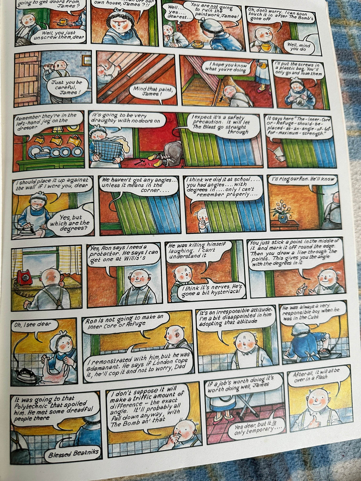 1987 When The Wind Blows - Raymond Briggs(Penguin) - Honeyburn Books (UK)