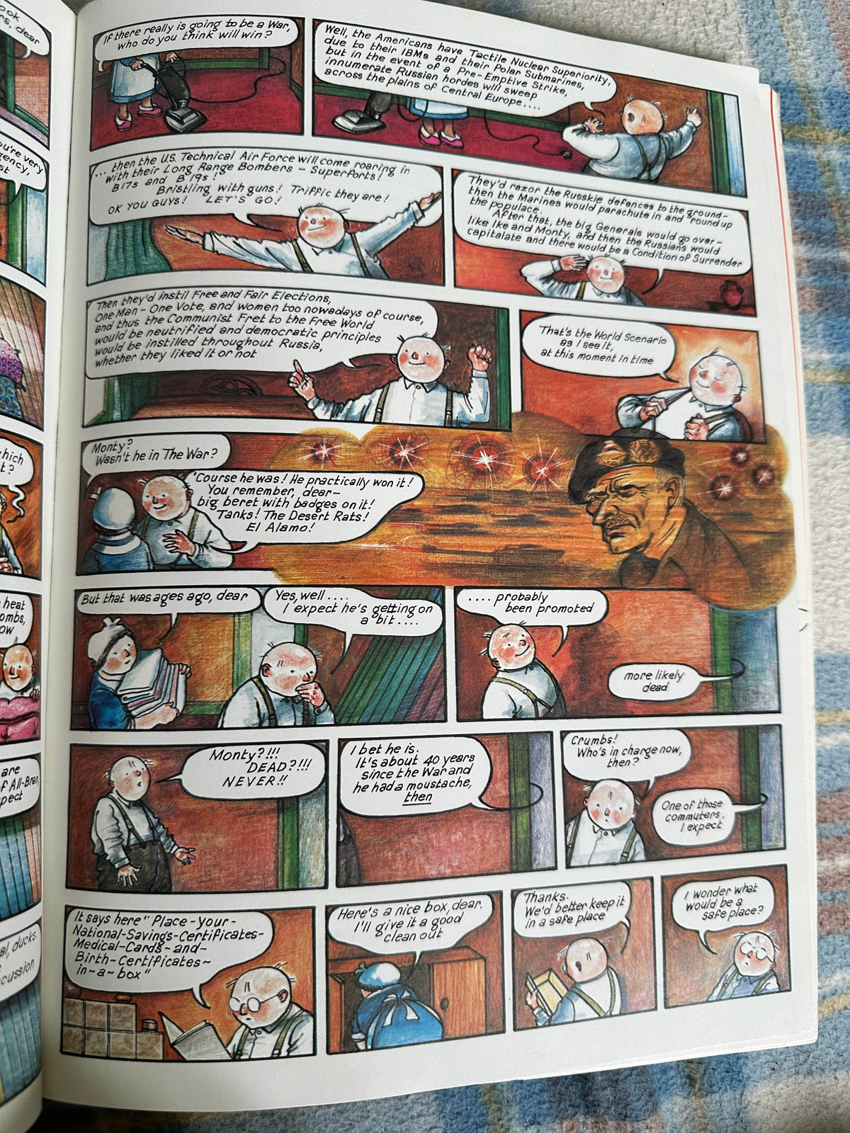 1987 When The Wind Blows - Raymond Briggs(Penguin) - Honeyburn Books (UK)