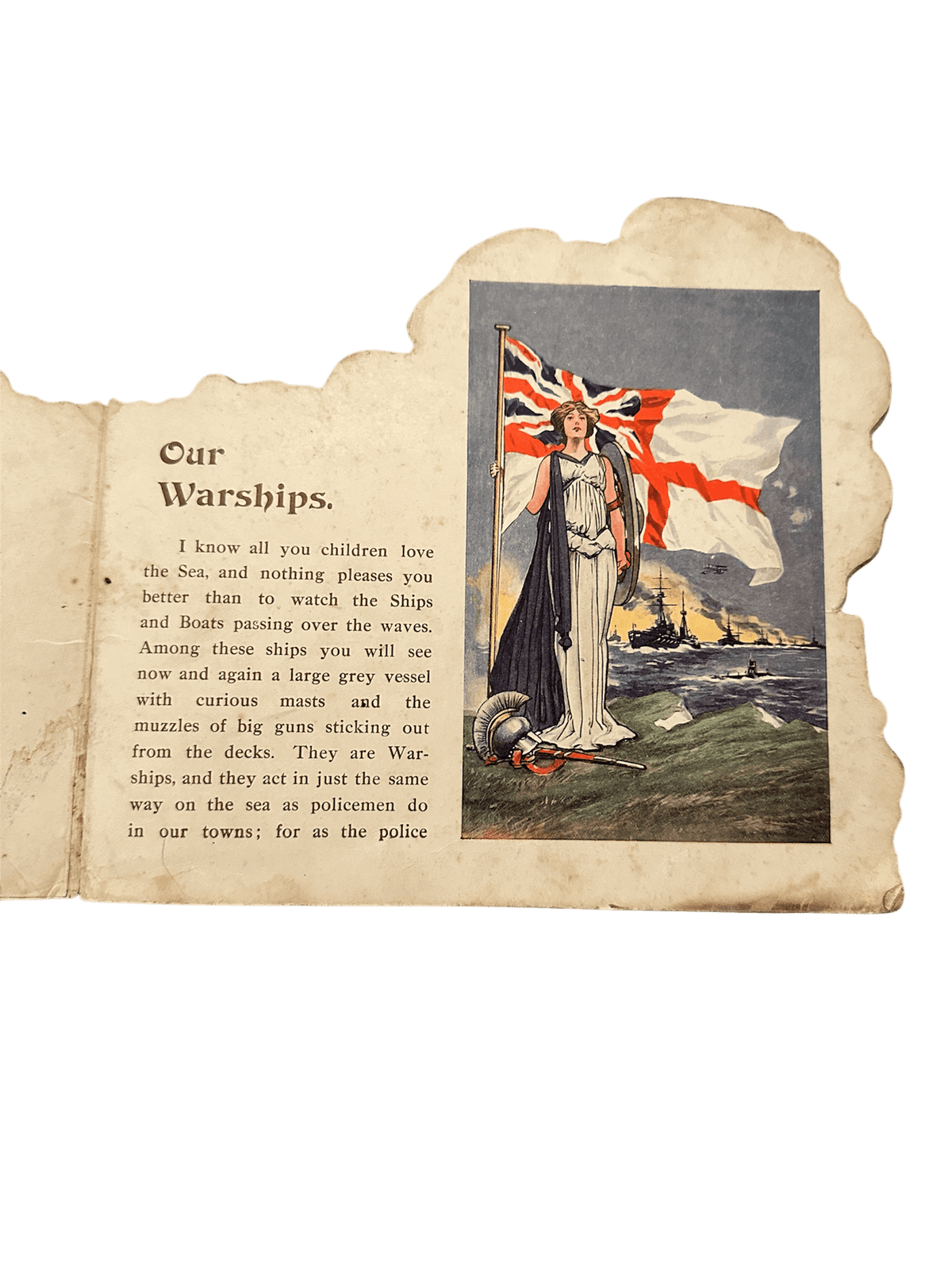 1920c Our Warships(Gale & Polden Ltd) - Honeyburn Books (UK)