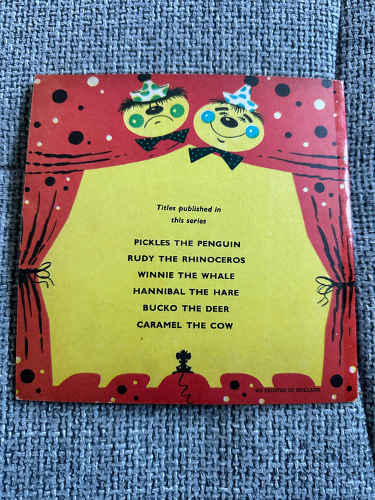 1960’s Winnie The Whale(Once Upon A Time Series) printed in Holland - Honeyburn Books (UK)