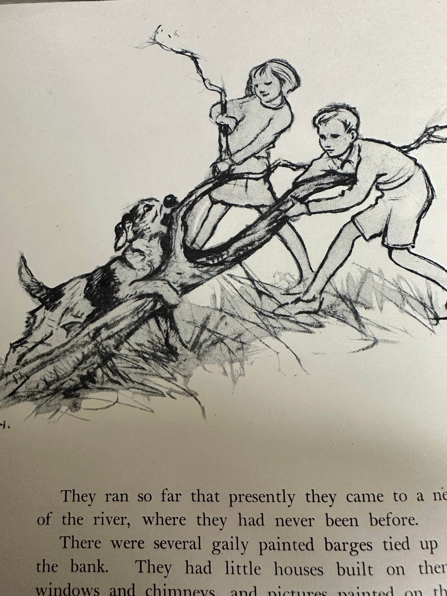 1948 The Mudlarks - Vernon Stokes & Cynthia Harnett(Collins) - Honeyburn Books (UK)
