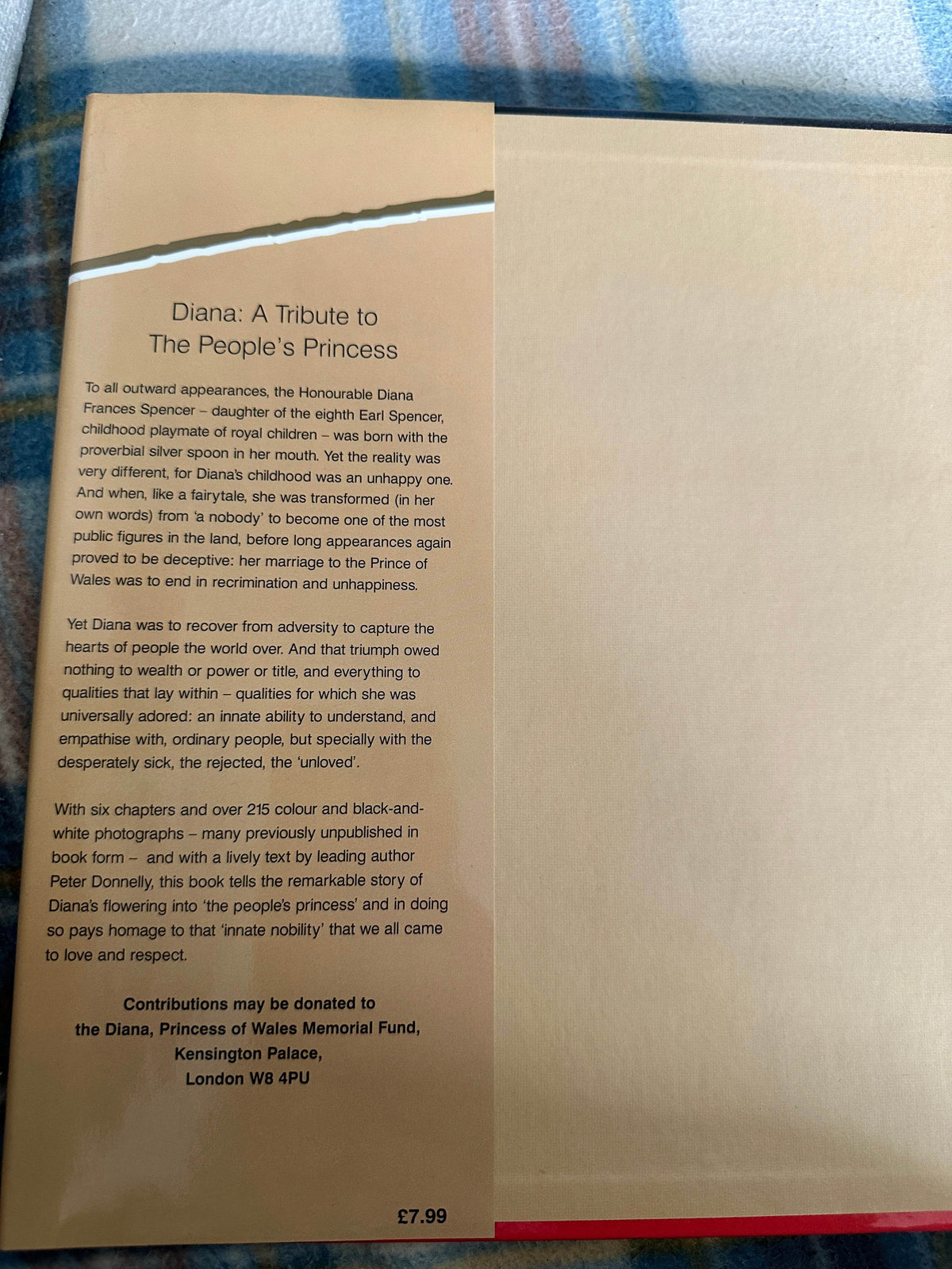 1997 A Tribute To The People’s Princess Diana - Peter Donnelly(Bramley Books) - Honeyburn Books (UK)