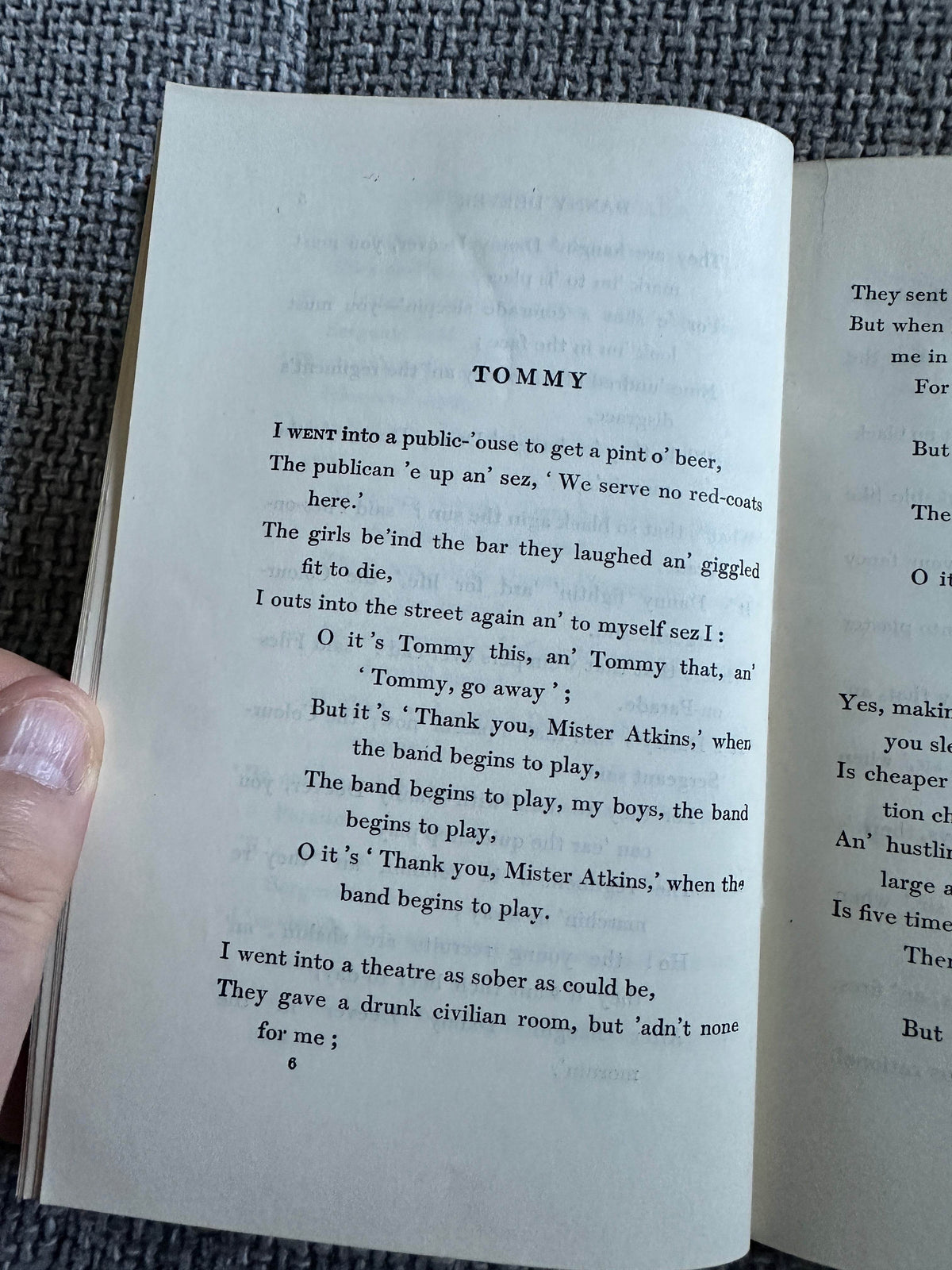 1941 Barrack Room Ballads - Rudyard Kipling (Methuen) - Honeyburn Books (UK)