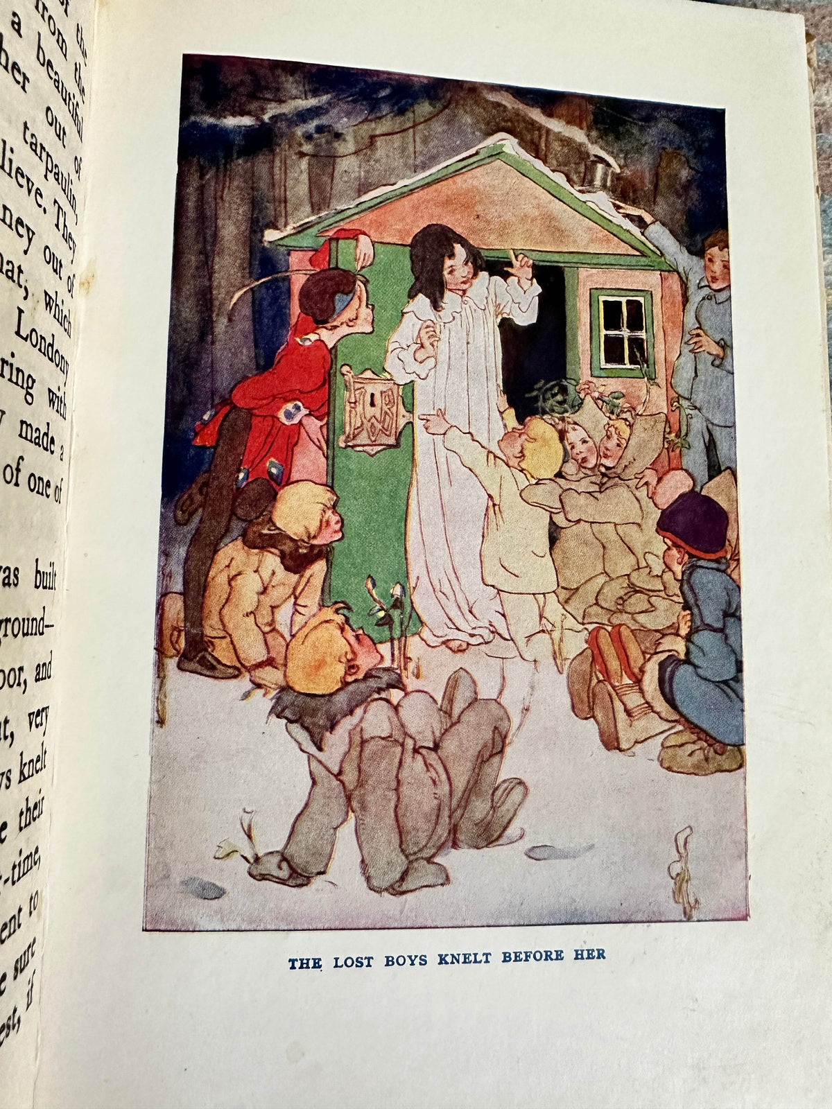 1949 The Story Of Peter Pan - retold by Daniel O’Connor(Alice B. Woodward illustration)G. Bell & Sons Ltd - Honeyburn Books (UK)