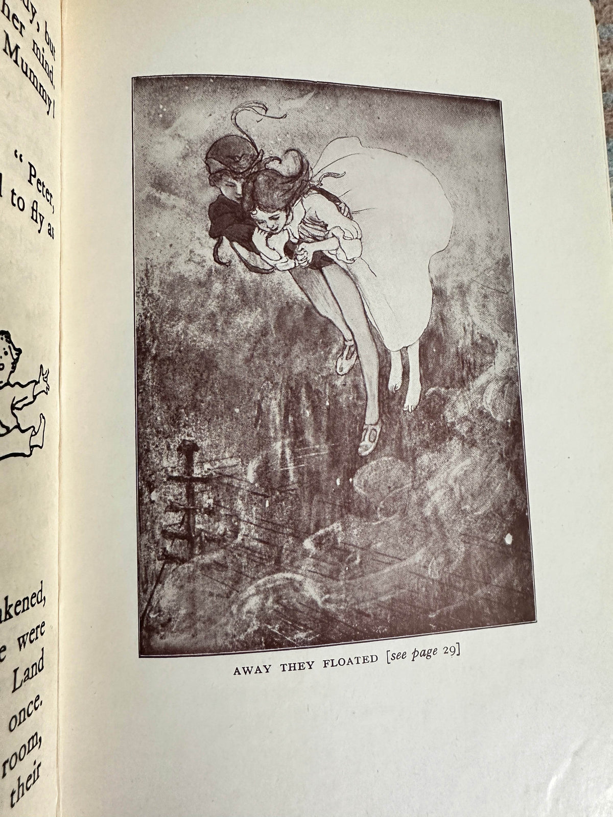 1949 The Story Of Peter Pan - retold by Daniel O’Connor(Alice B. Woodward illustration)G. Bell & Sons Ltd - Honeyburn Books (UK)