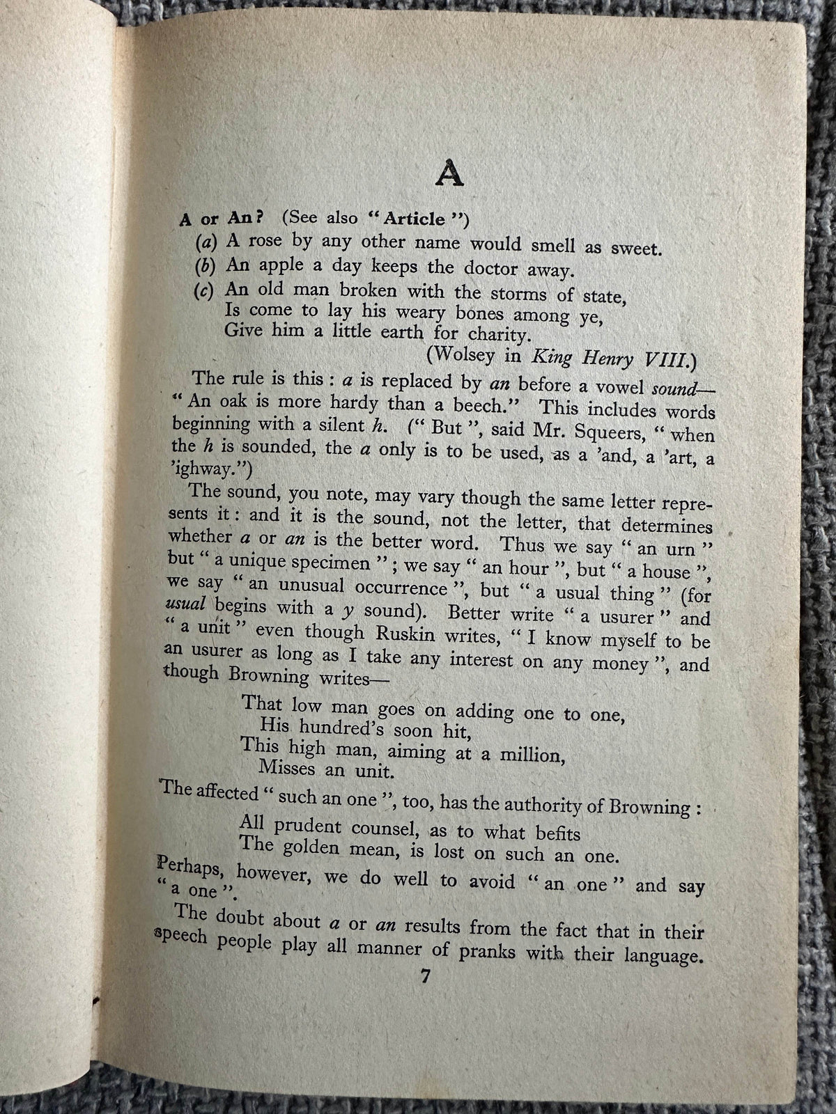 1953 A Manual Of Good English - W. J. Weston(George Newnes Ltd) - Honeyburn Books (UK)