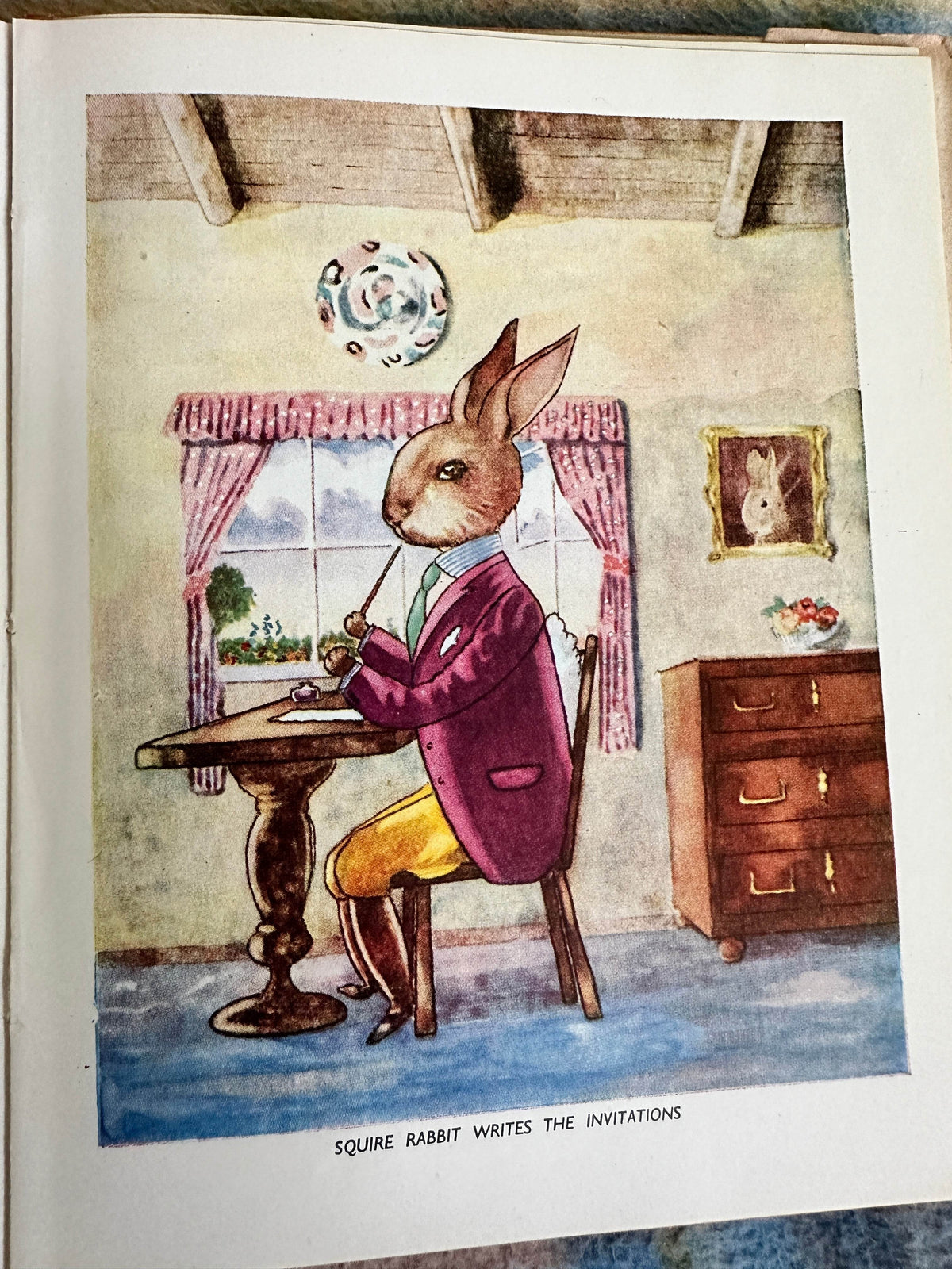 1947*1st* Squire Rabbit’s Party - Mary Warden(Illust Michael Lambart) Sandle Brothers Ltd - Honeyburn Books (UK)