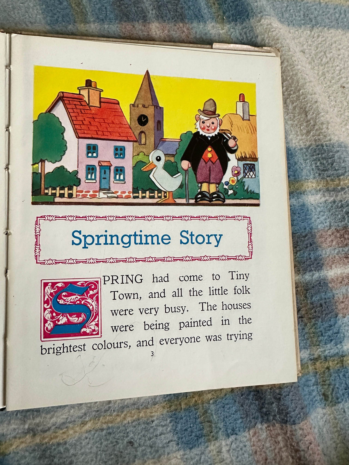 1946*1st* My Tiny Town Book - Sandle Brothers Ltd. - Honeyburn Books (UK)