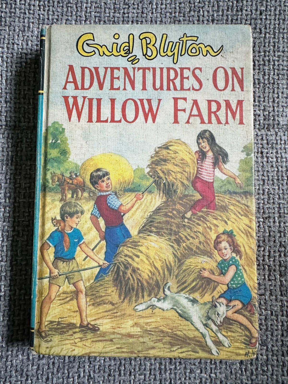 1970 Adventures On Willow Farm (Junior Story Books) Enid Blyton (Collins)