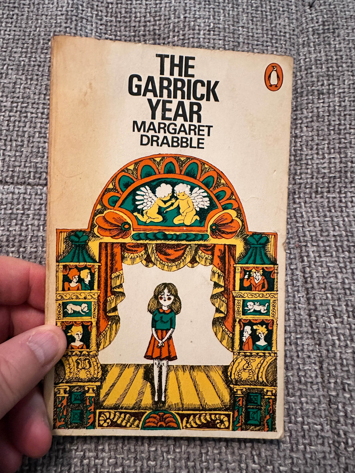 1971 The Garrick Year - Margaret Drabble(Penguin) - Honeyburn Books (UK)
