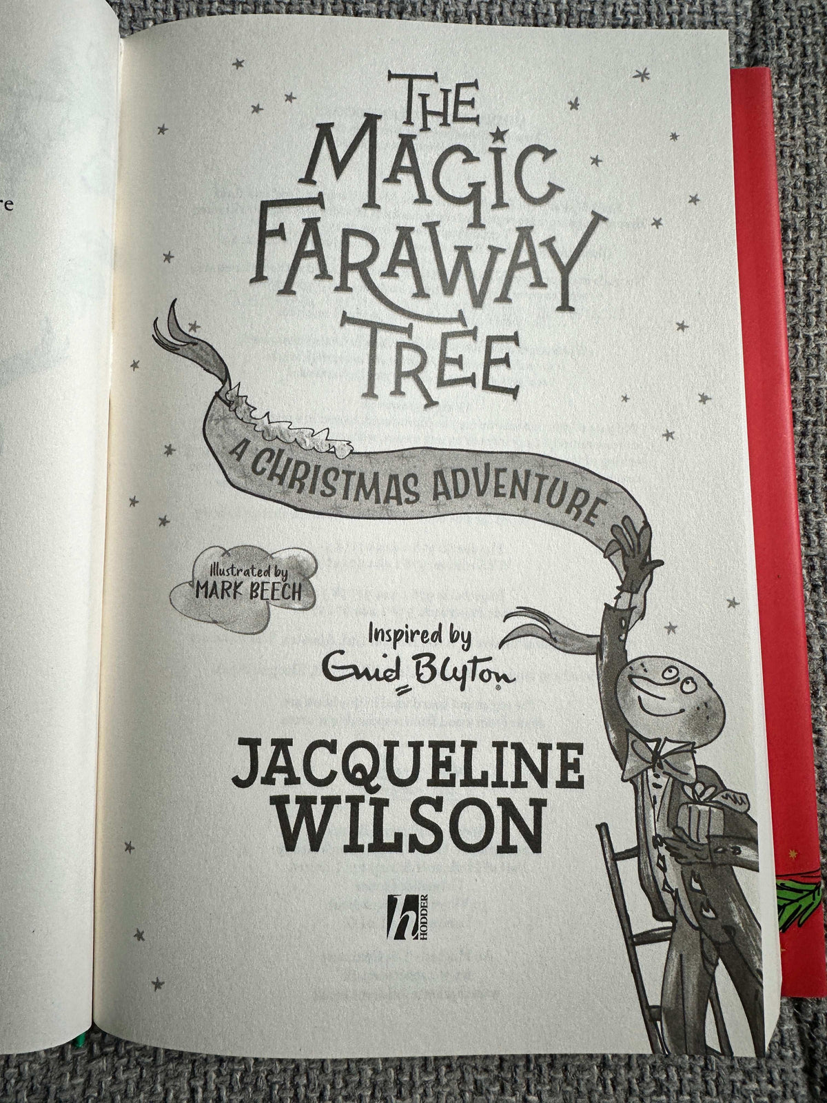 2023*SIGNED 1st* The Magic Faraway Tree (A Christmas Adventure) Jacqueline Wilson (Mark Beech Illust) Hodder