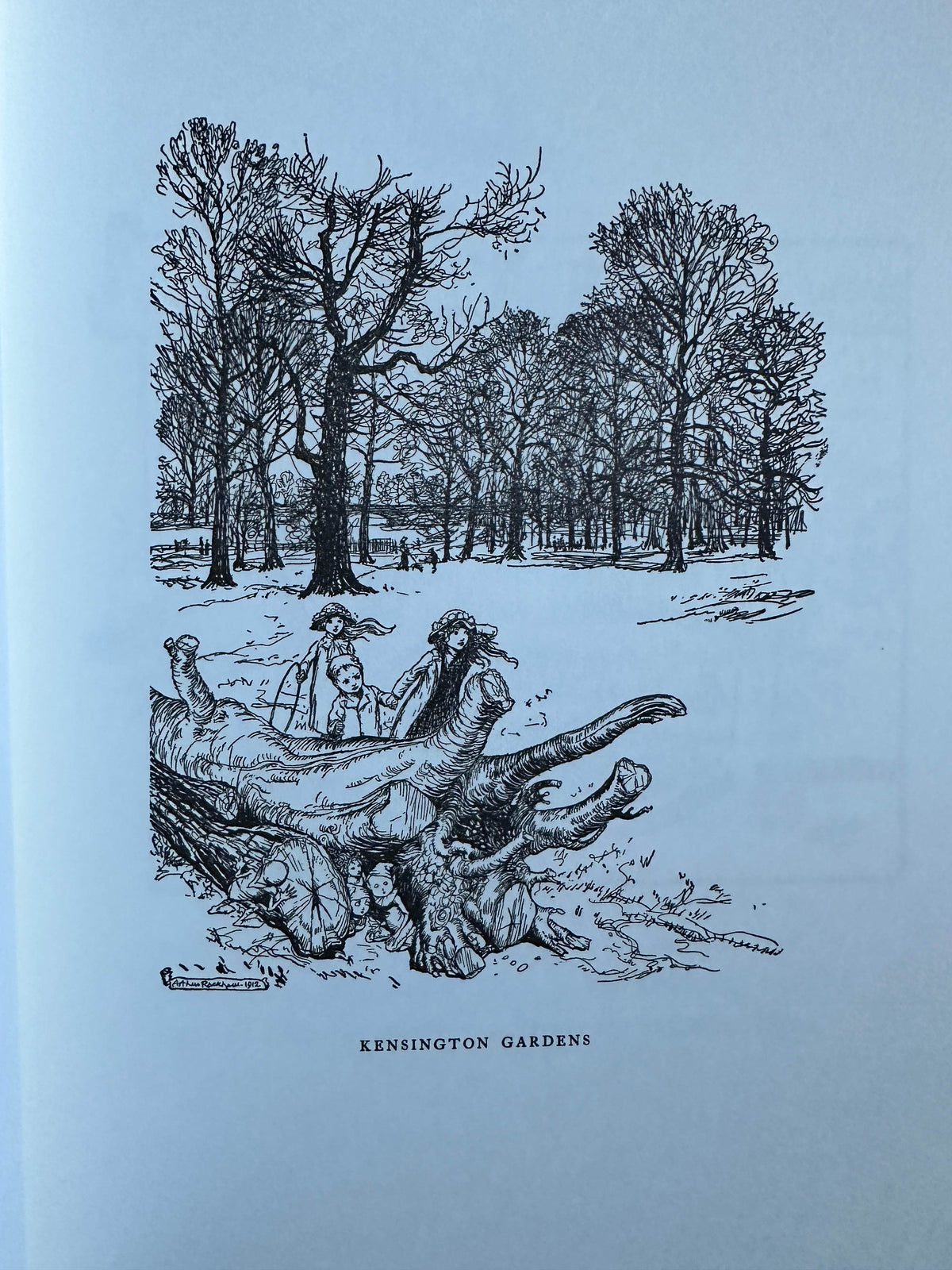 2004 Peter Pan In Kensington Gardens - J. M. Barrie(Arthur Rackham Illust)Folio Society - Honeyburn Books (UK)