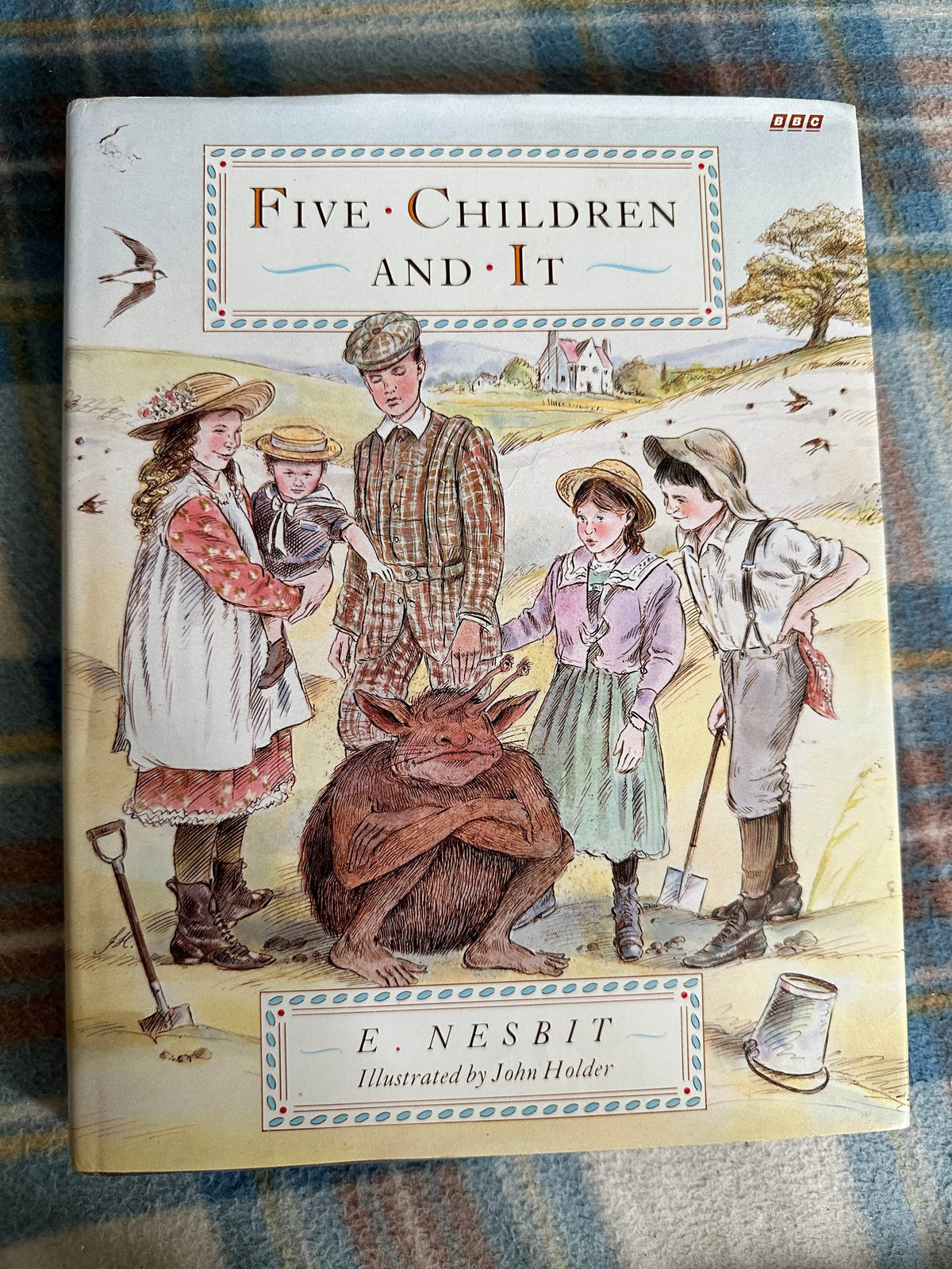 1990 Five Children & It - Edith Nesbit(Illust John Holder)BBC Books - Honeyburn Books (UK)