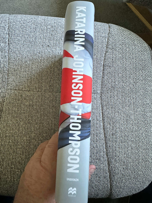 2024*SIGNED 1st* Unbroken: My Journey From Despair To Glory - Katarina Johnson - Thompson (MacMillan)