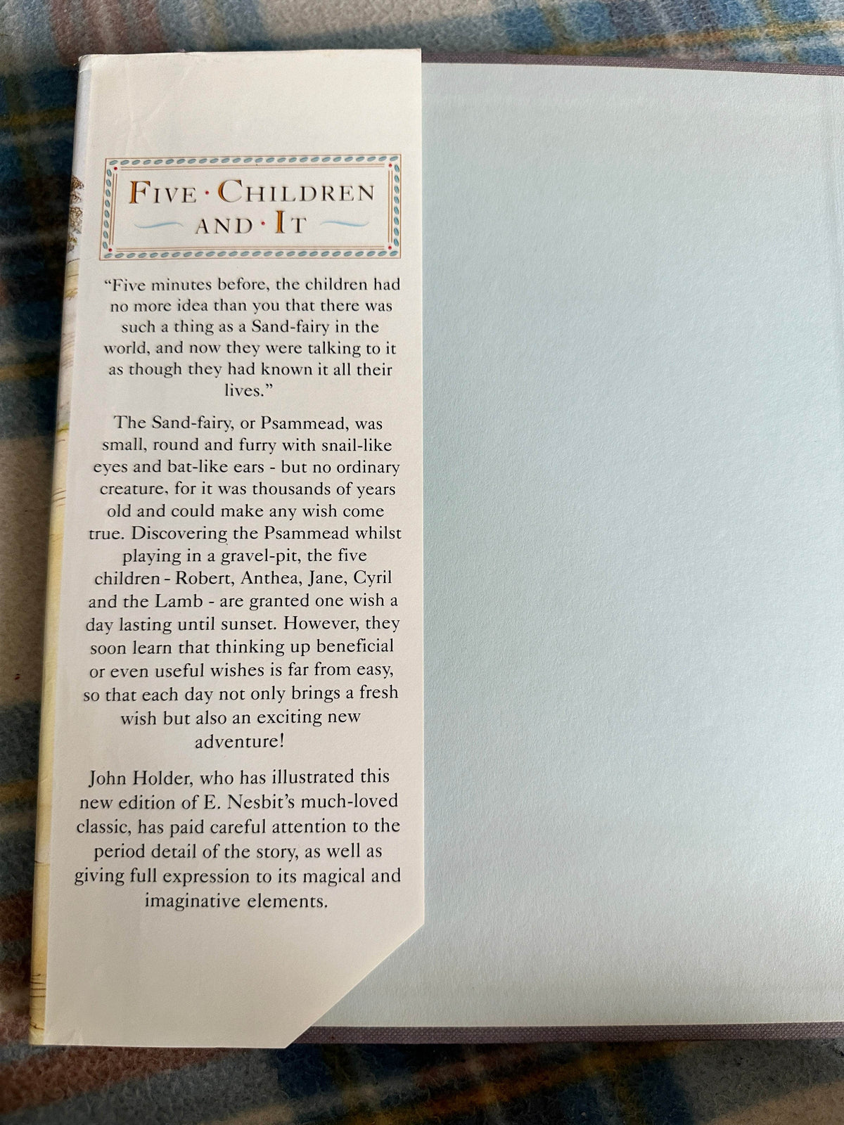 1990 Five Children & It - Edith Nesbit(Illust John Holder)BBC Books - Honeyburn Books (UK)