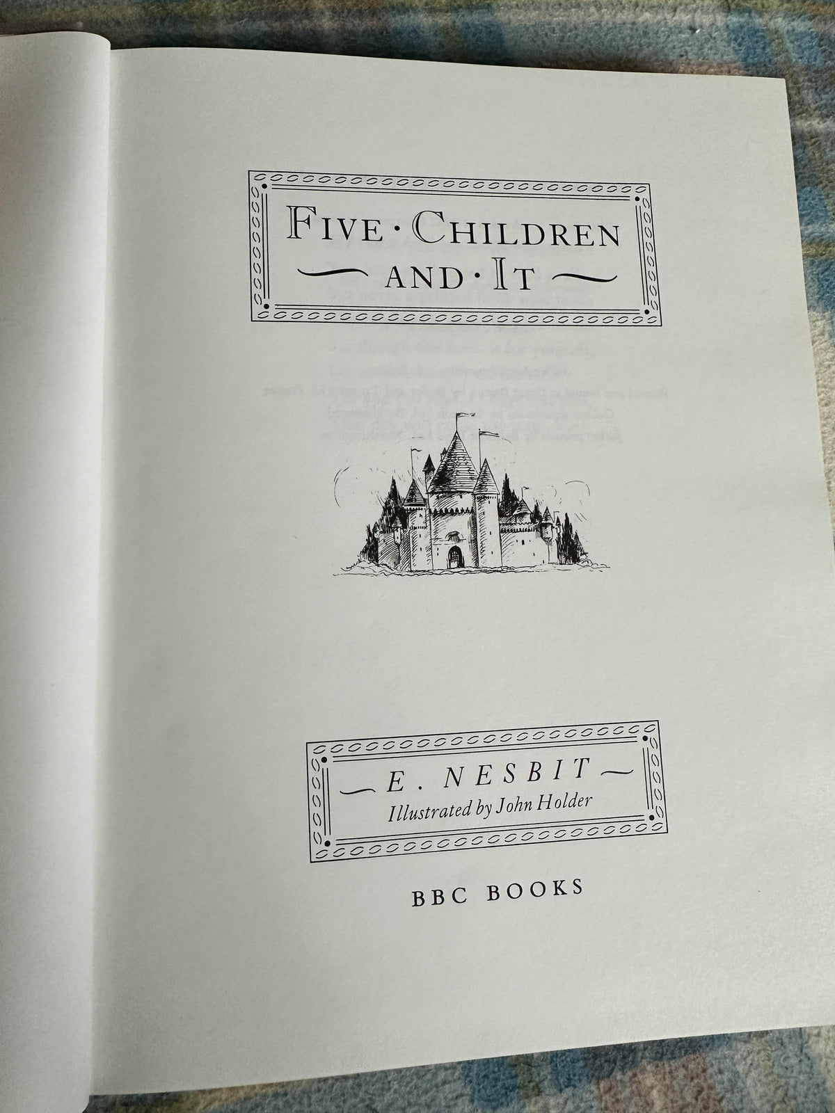 1990 Five Children & It - Edith Nesbit(Illust John Holder)BBC Books - Honeyburn Books (UK)