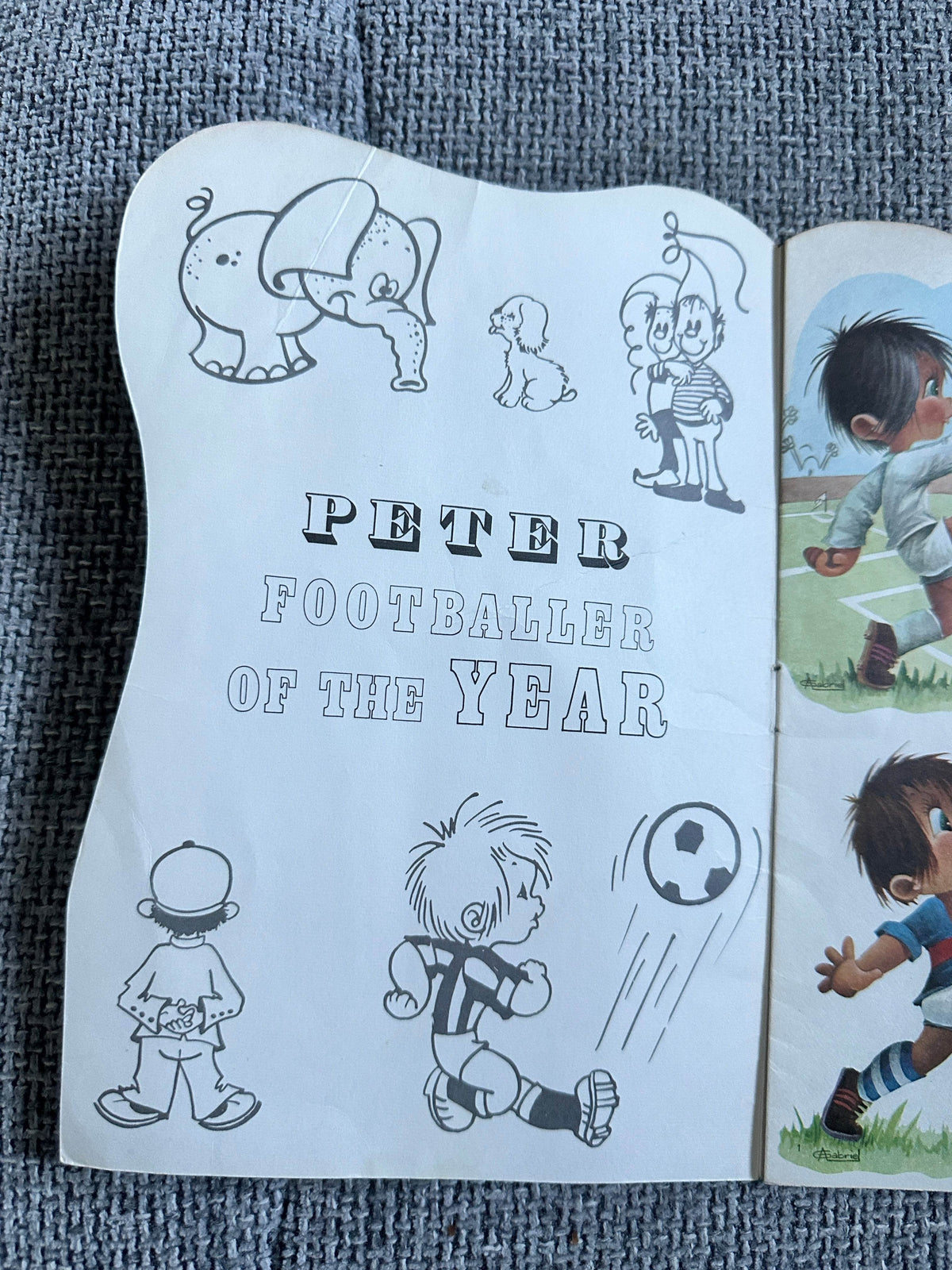 1972 Peter Footballer Of The Year(Albor Series) Sandles Published - Honeyburn Books (UK)