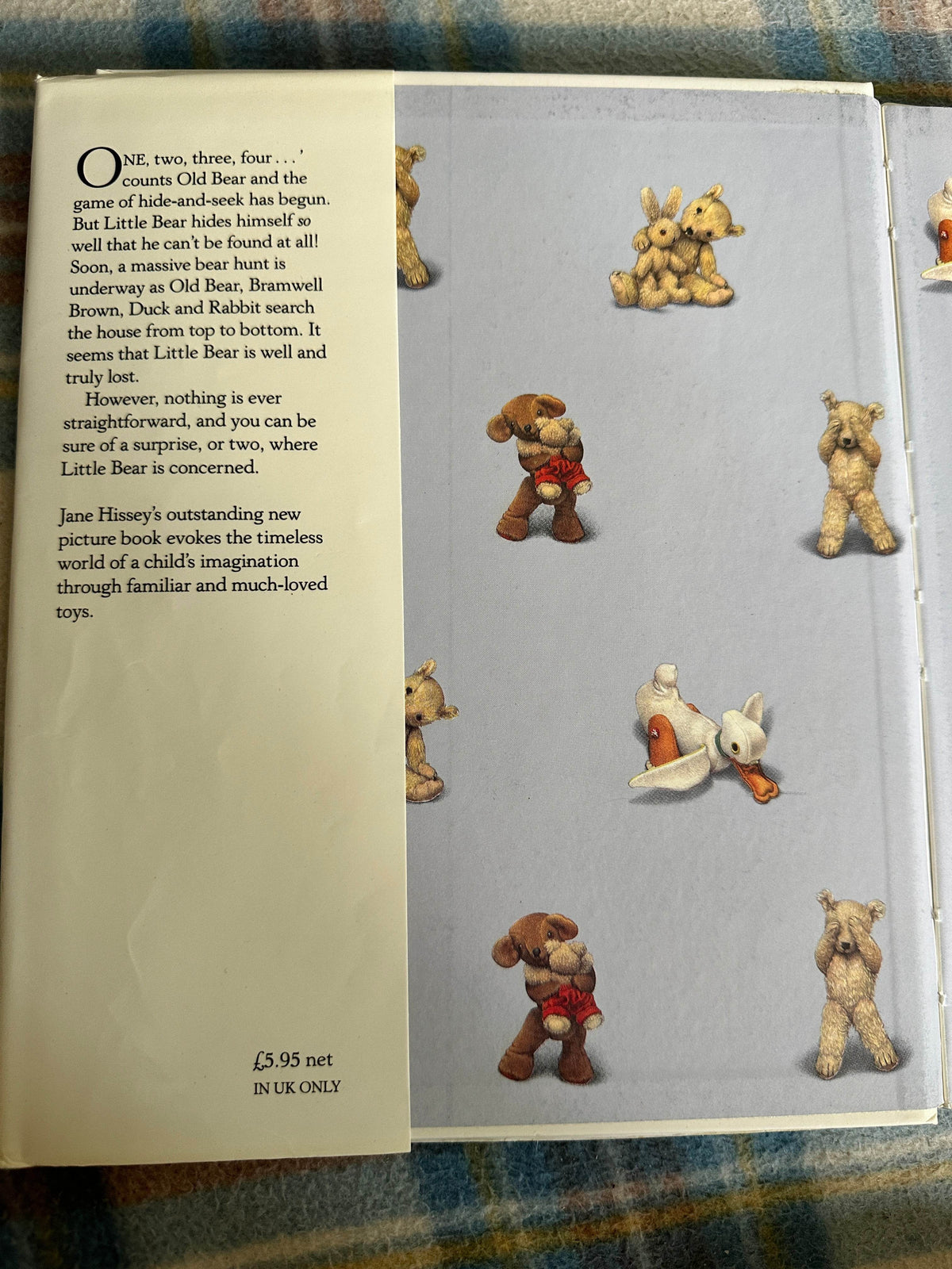 1989 Little Bear Lost - Jane Hissey(Hutchinson) - Honeyburn Books (UK)