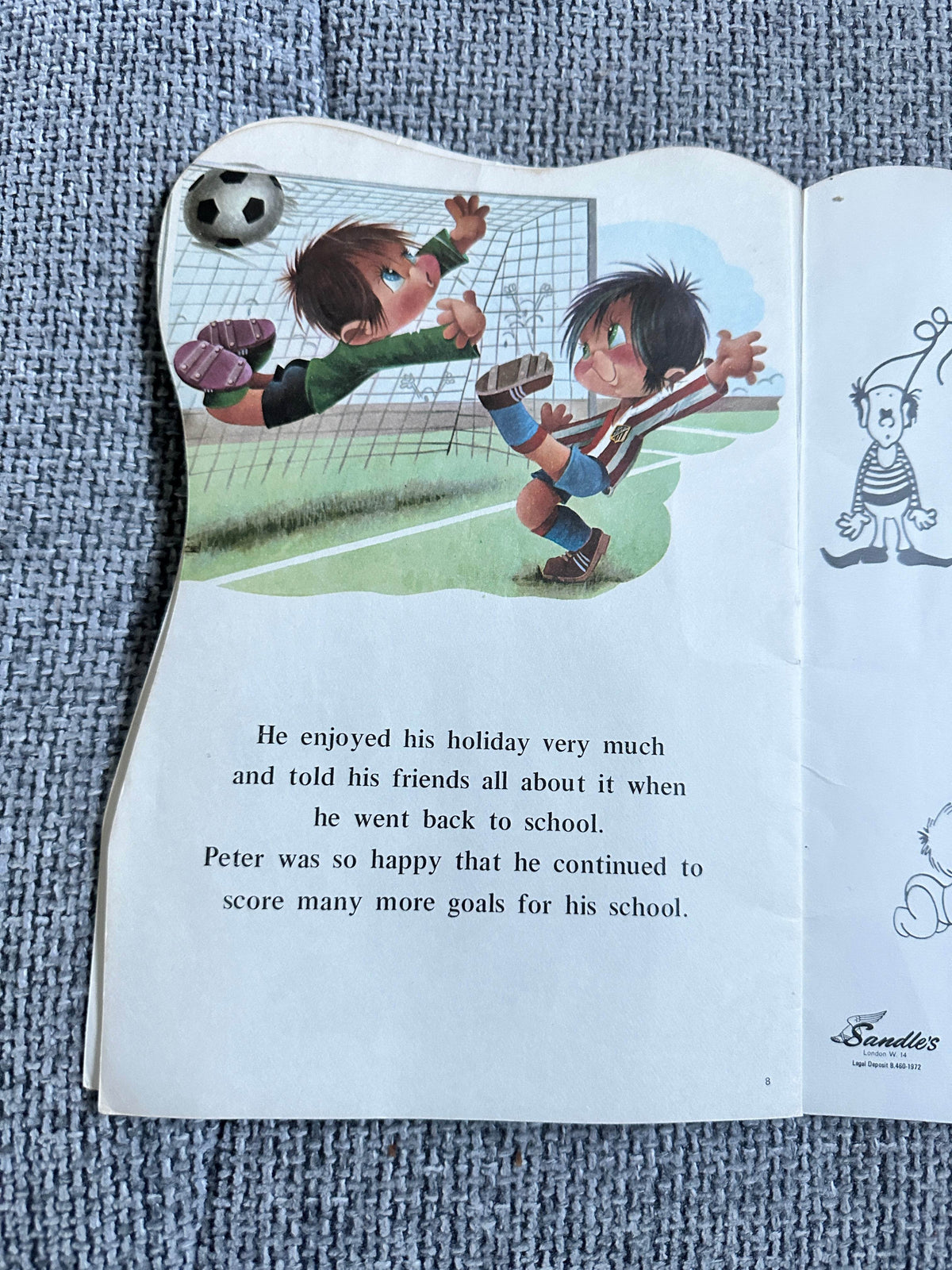 1972 Peter Footballer Of The Year(Albor Series) Sandles Published - Honeyburn Books (UK)