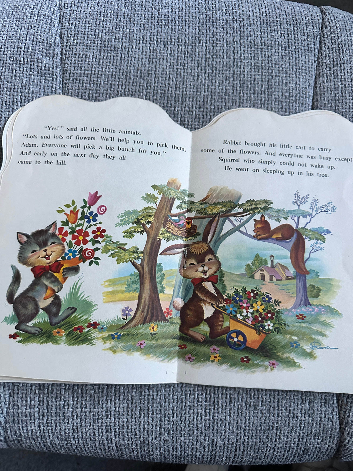 1973 The Birthday Flowers(Albor Series)Rosa illust(Sandles Publisher) - Honeyburn Books (UK)
