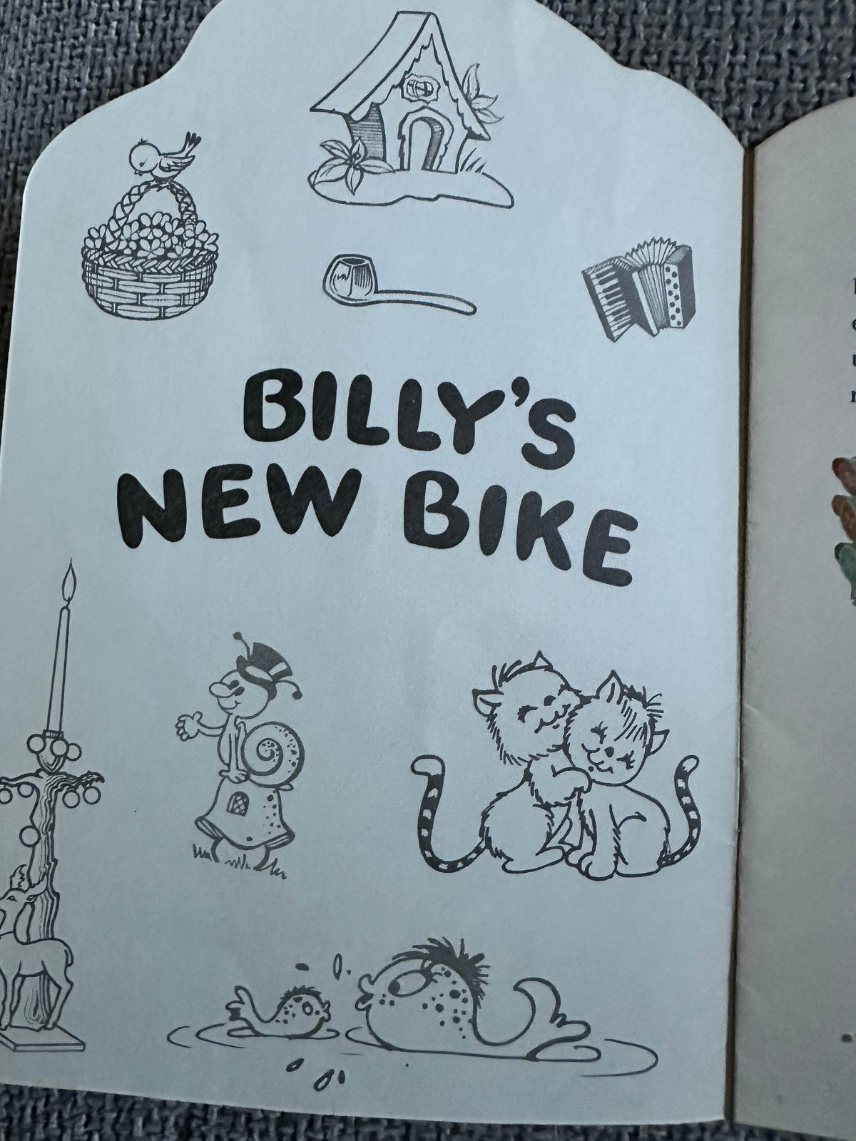 1973 Billy’s New Bike(Albor Series) Sandles - Honeyburn Books (UK)