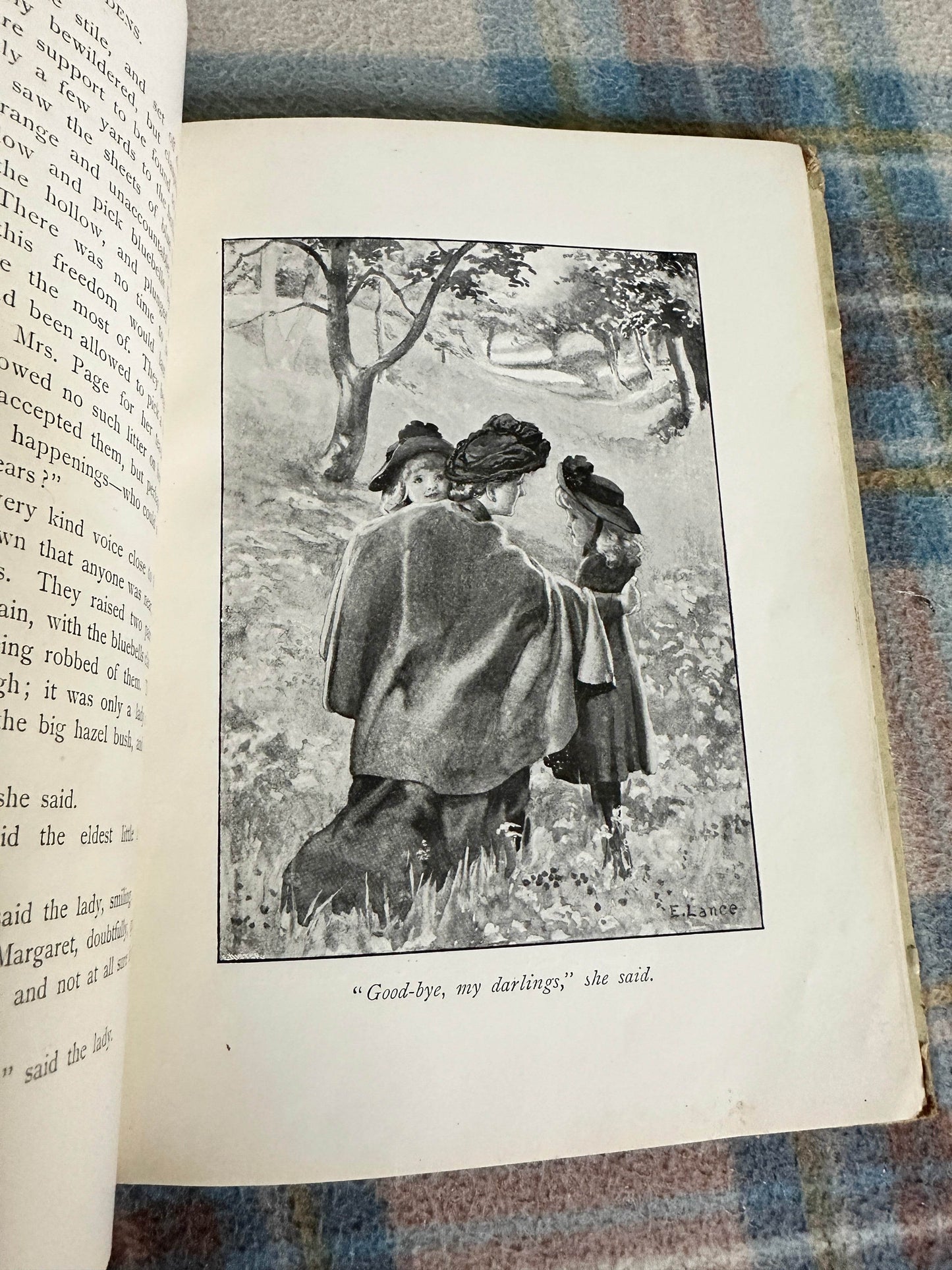 1905 Little Swan Maidens - Frances E. Crompton(Evelyn Lance illustration)Ernest Nister Publisher - Honeyburn Books (UK)