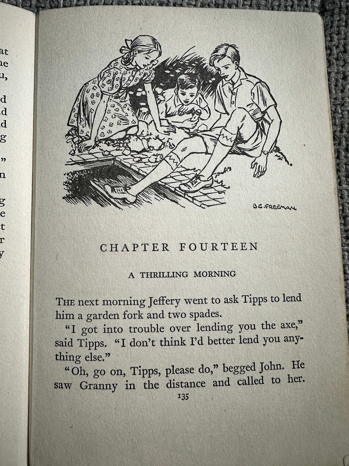 1955 The Treasure Hunters - Enid Blyton (Barbara C. Freeman Illust) Collins Seagull Library