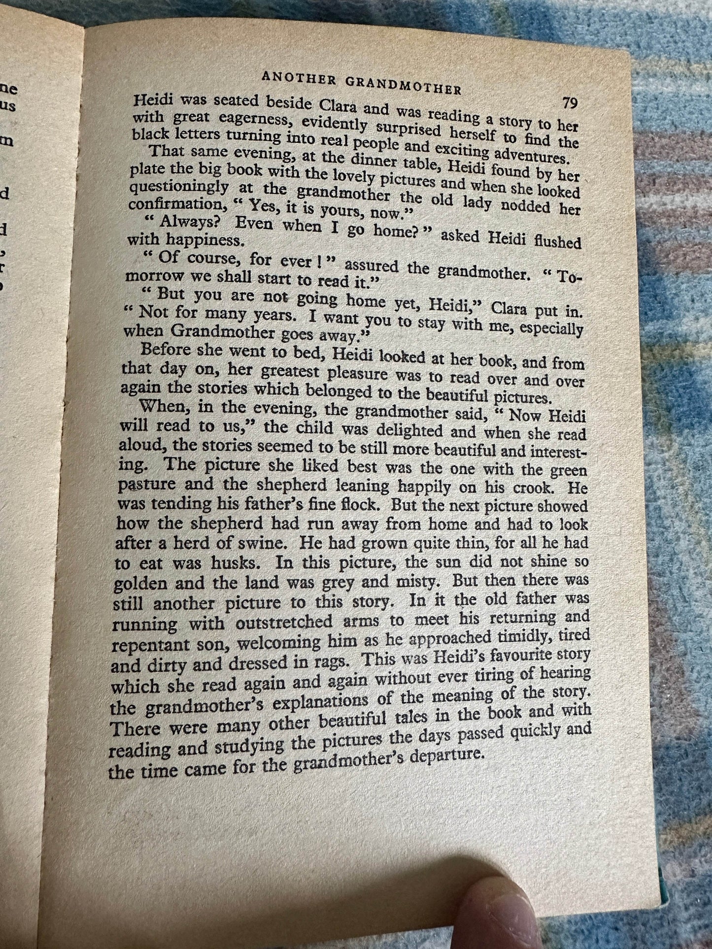 1971 Heidi - Johanna Spyri(Children’s Press) - Honeyburn Books (UK)