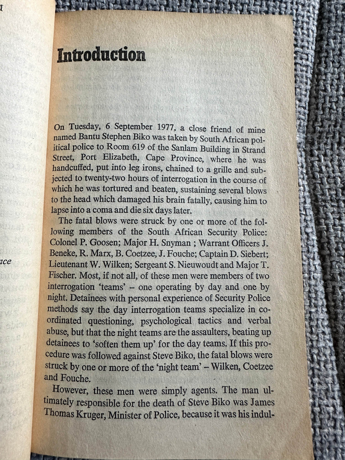1979*1st* Biko - Donald Woods(Penguin) - Honeyburn Books (UK)