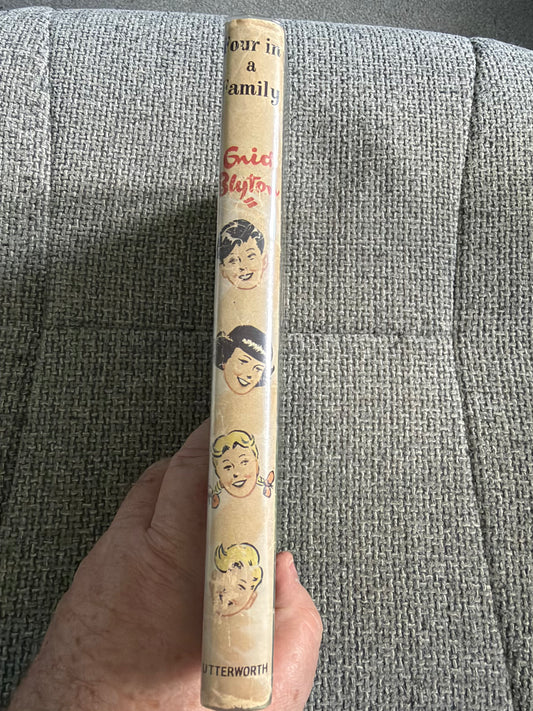 1956*1st* Four In A Family - Enid Blyton(Tom Kerr illust) Lutterworth Press