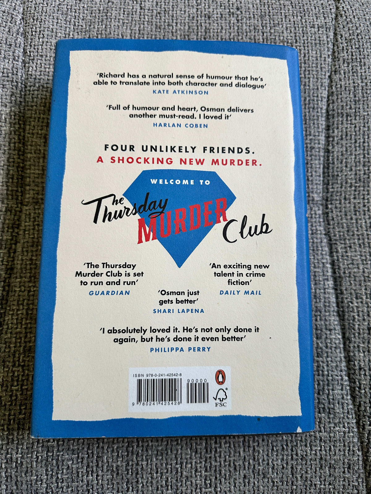 2021*SIGNED 1st* The Man Who Died Twice - Richard Osman (Penguin/Viking)