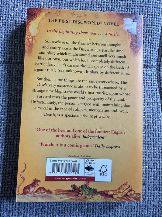 2016 The Colour Of Magic - Terry Pratchett(Corgi Books) - Honeyburn Books (UK)