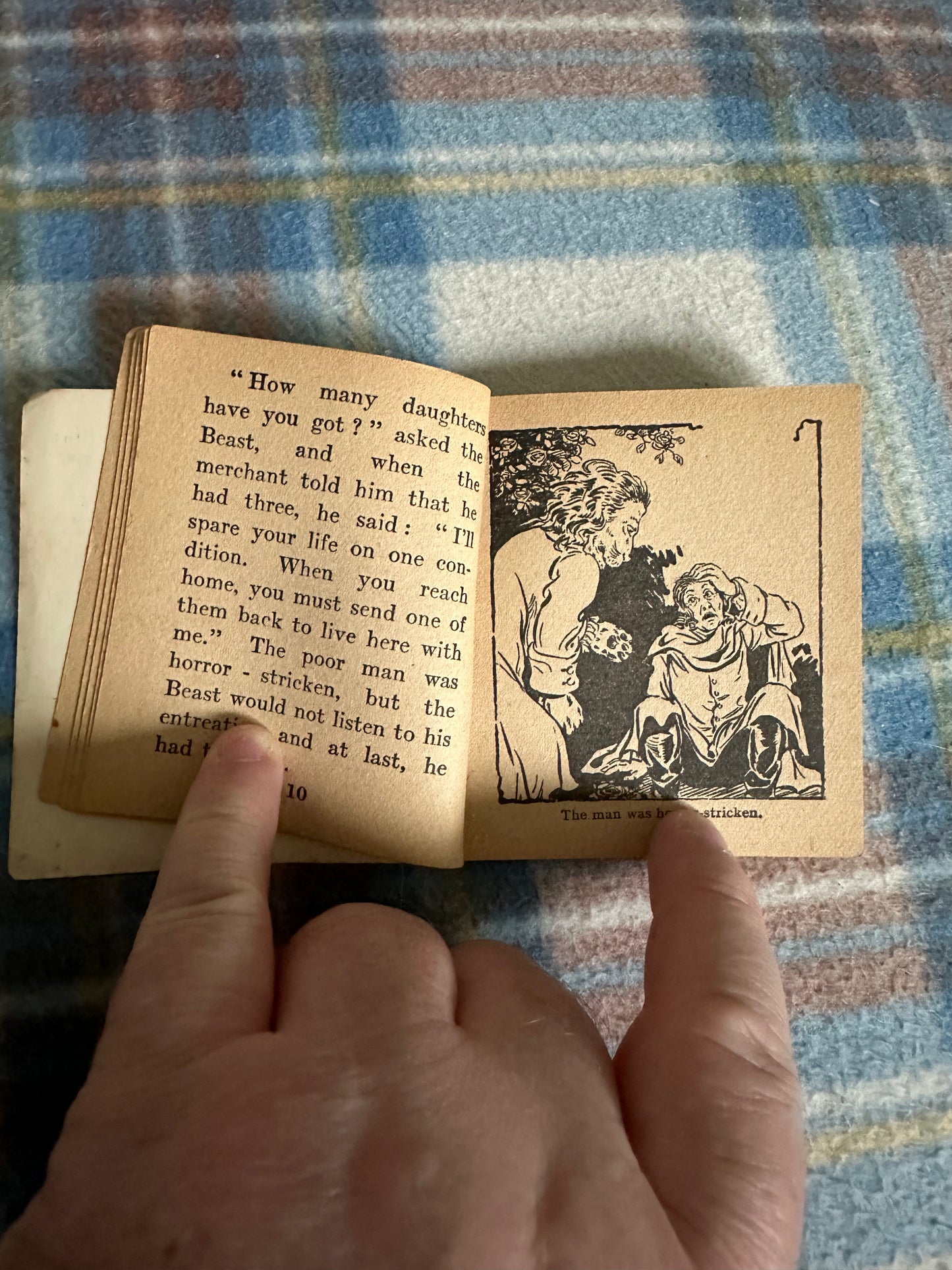 1940’s Beauty & The Beast(Birn Brothers Ltd) miniature - Honeyburn Books (UK)