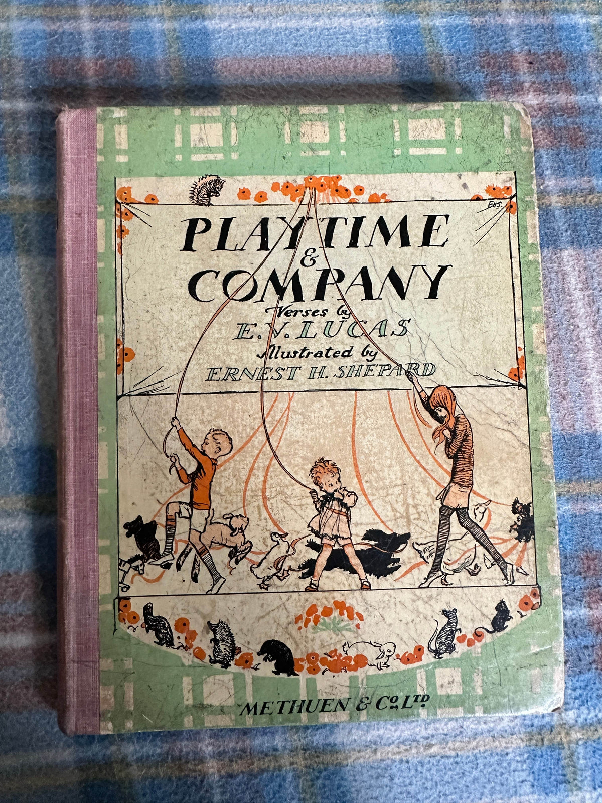 1925 Playtime & Company - E. V. Lucas(illustrated Ernest H. Shepard)Methuen - Honeyburn Books (UK)