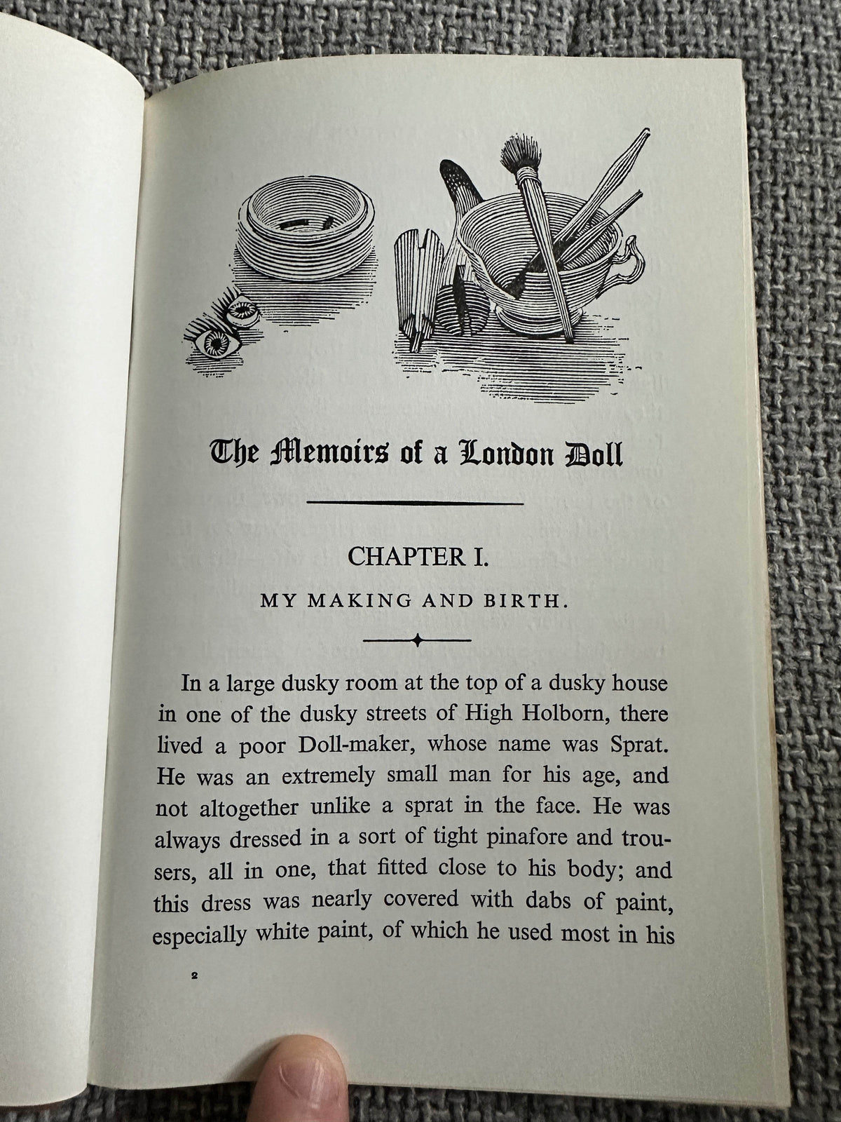 1967 Memoirs Of A London Doll - Mr Richard Henry Horn(aka Mrs Fairstar)Andre Deutsch Publisher - Honeyburn Books (UK)