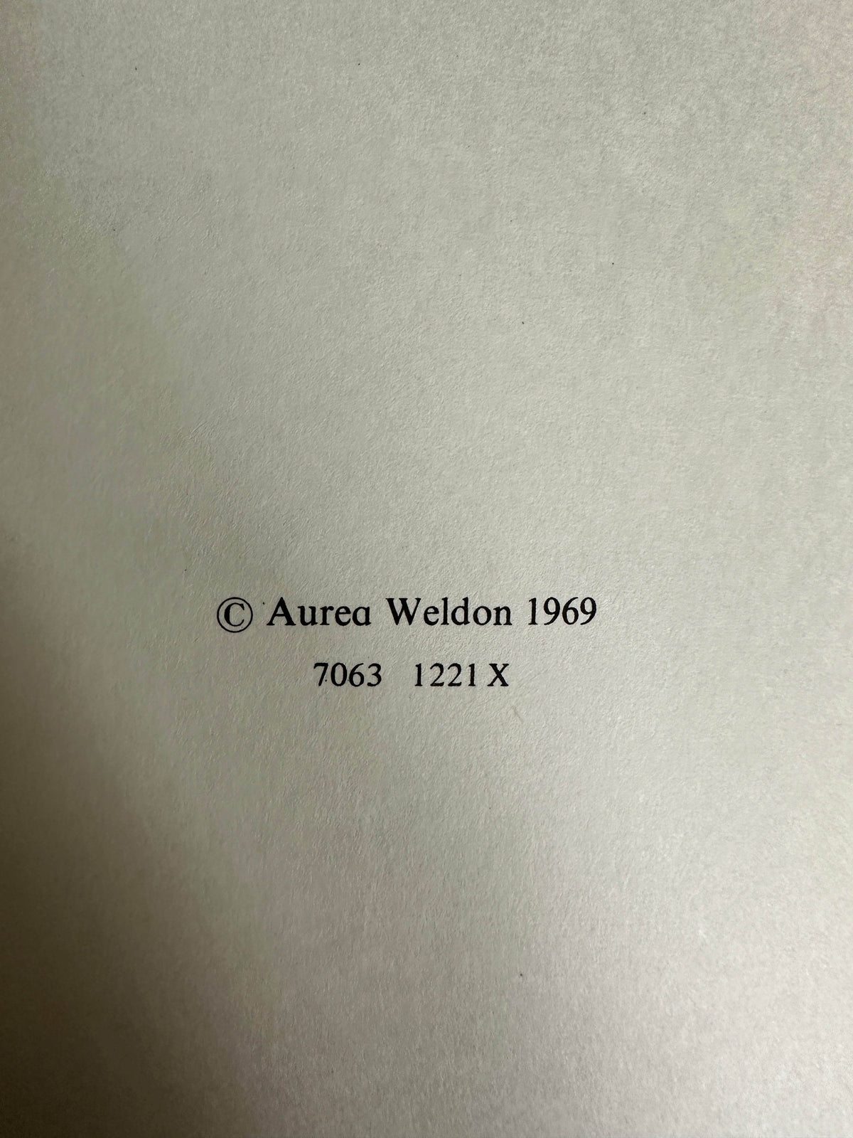 1969*1st* Oh! My Ears & Whiskers! - Aurea Weldon(Joan Thompson Illust)Ward Lock & Co Ltd - Honeyburn Books (UK)