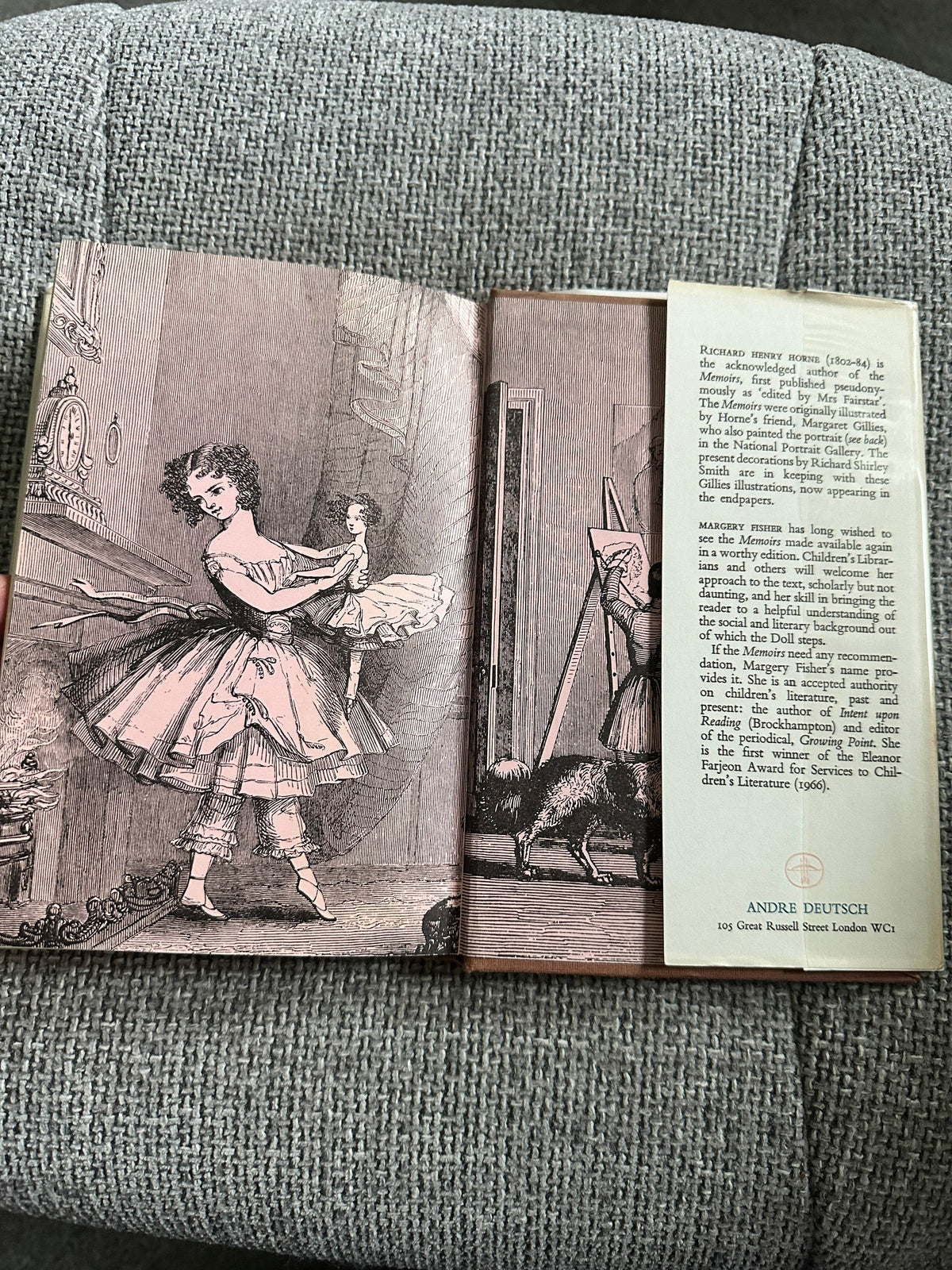 1967 Memoirs Of A London Doll - Mr Richard Henry Horn(aka Mrs Fairstar)Andre Deutsch Publisher - Honeyburn Books (UK)