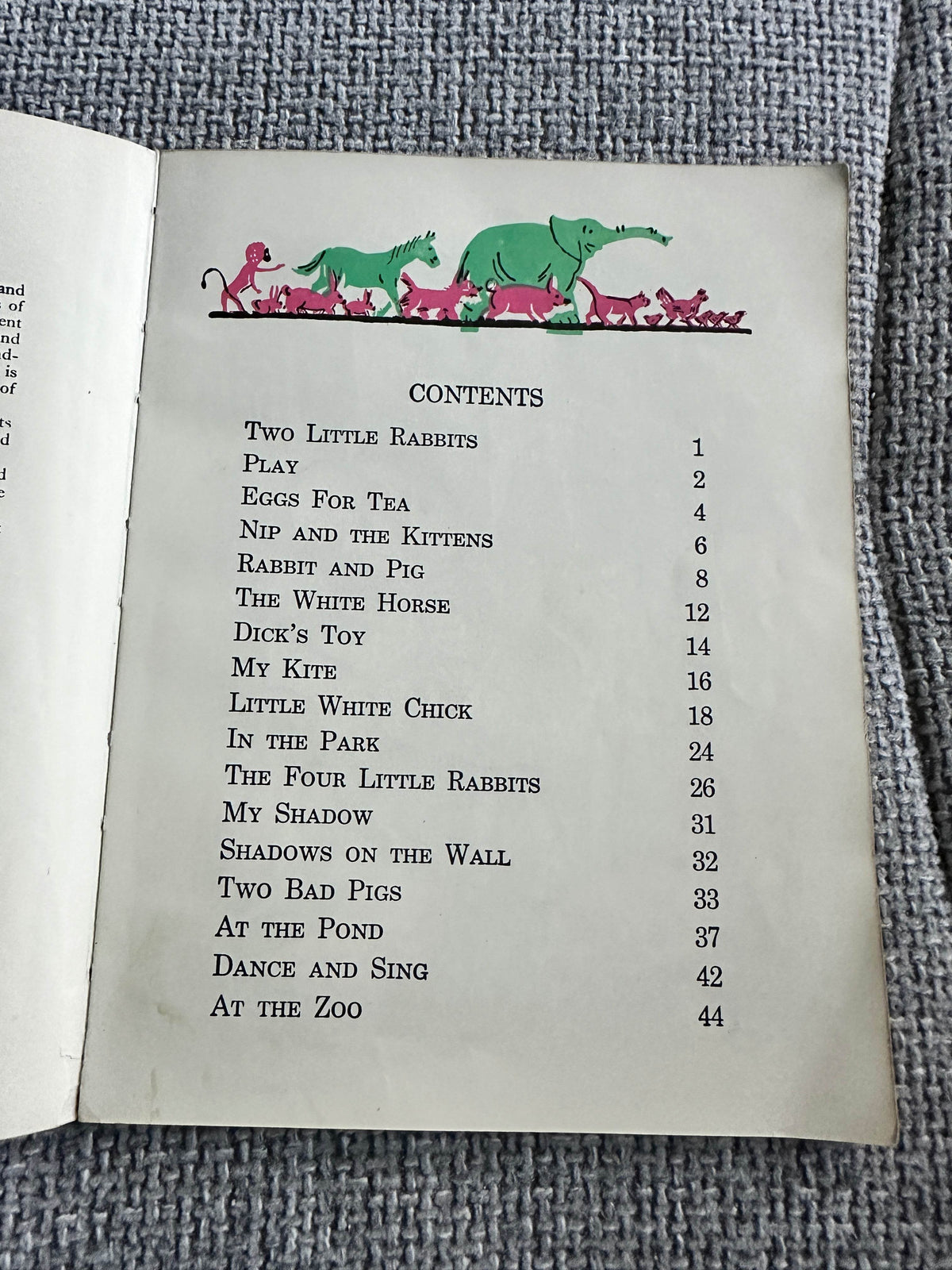 1939 The Happy Venture Readers Book Two: Our Friends - Fred J. Schonell & Irene Serjeant(C.J. McCall Illust)Oliver & Boyd Publisher - Honeyburn Books (UK)