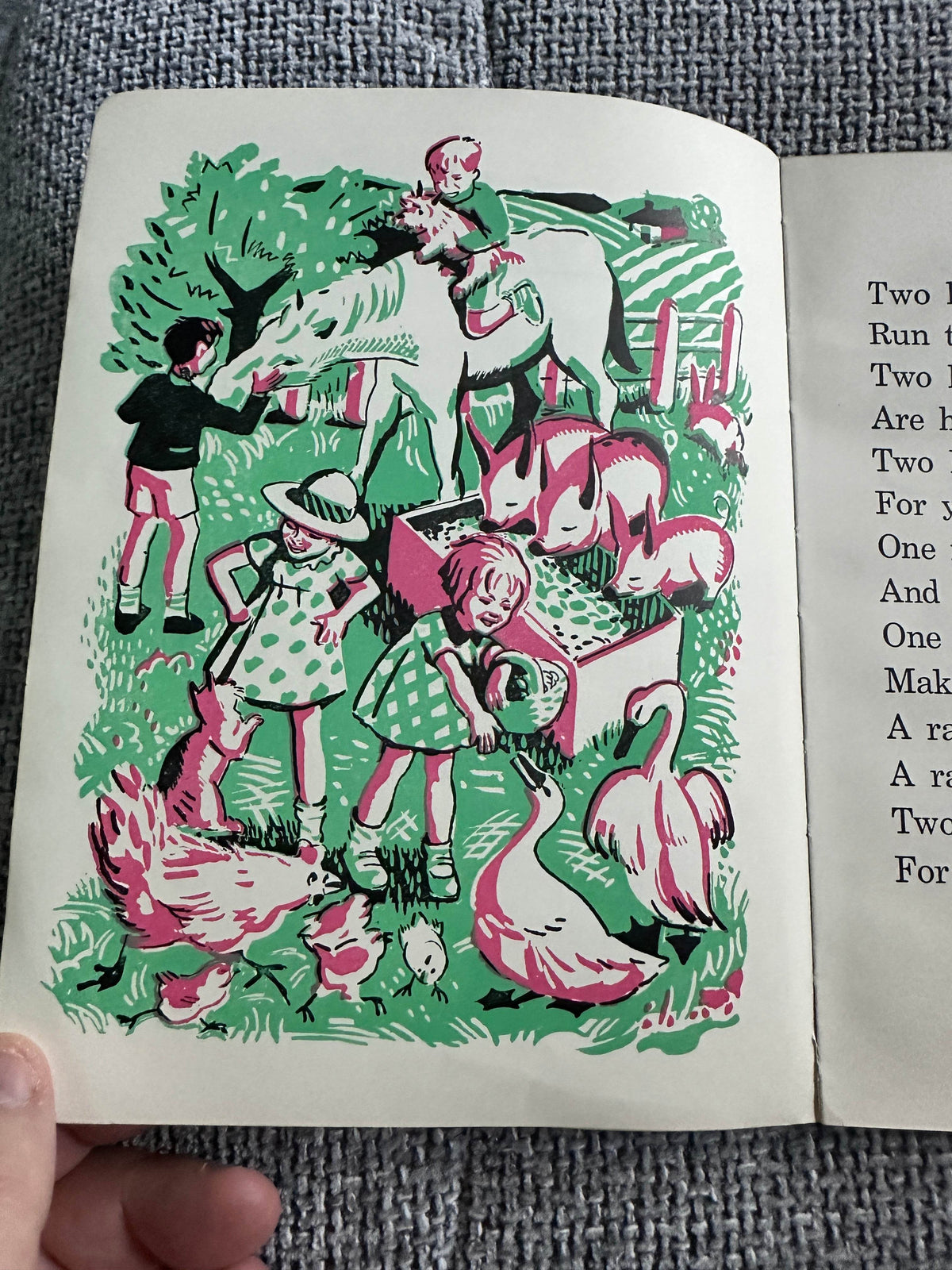 1939 The Happy Venture Readers Book Two: Our Friends - Fred J. Schonell & Irene Serjeant(C.J. McCall Illust)Oliver & Boyd Publisher - Honeyburn Books (UK)
